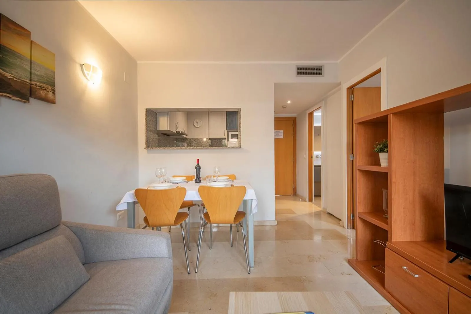 Living room in Aparthotel Marsol