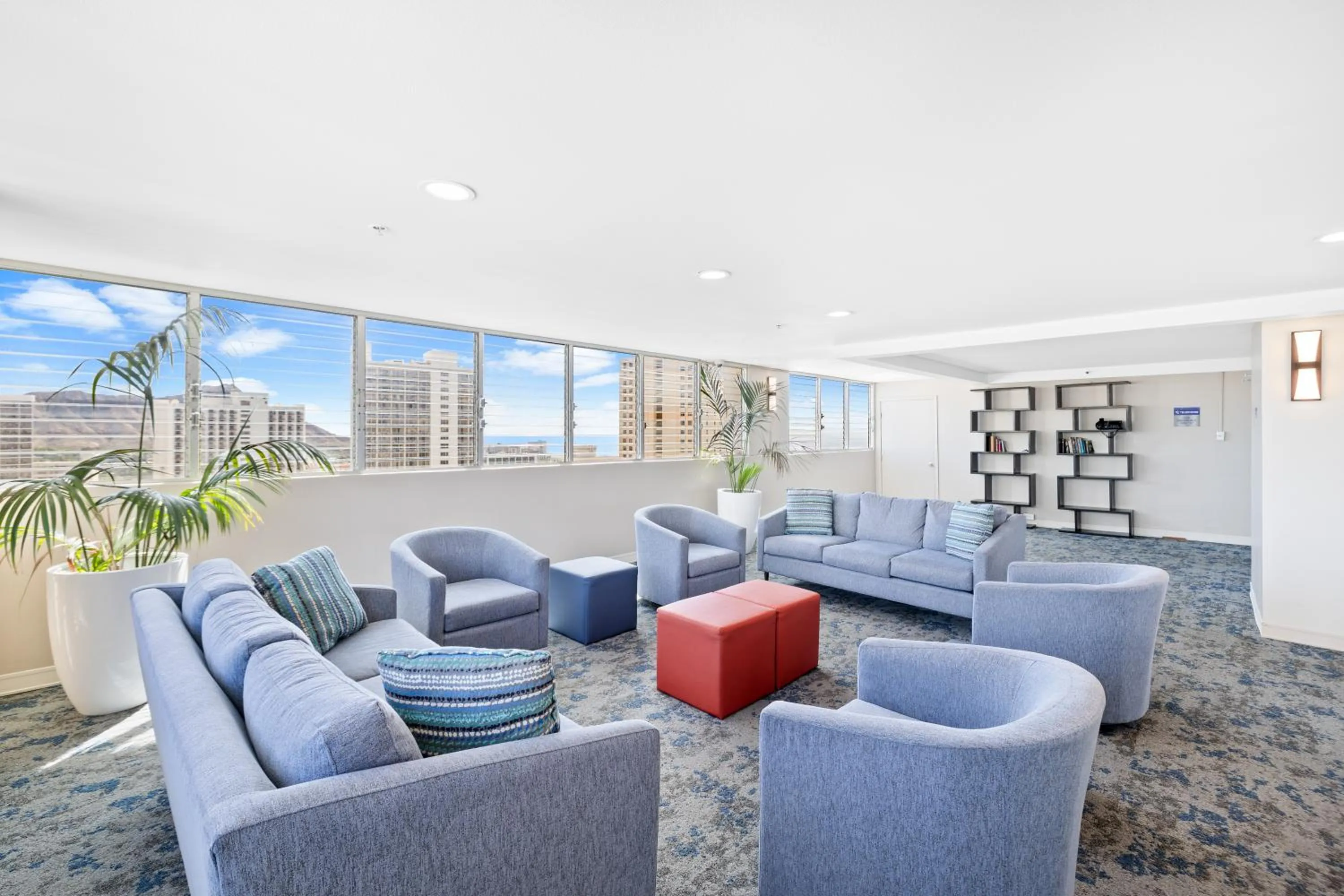 Seating area in Pacific Monarch - 1 BR - Ocean and City Views!