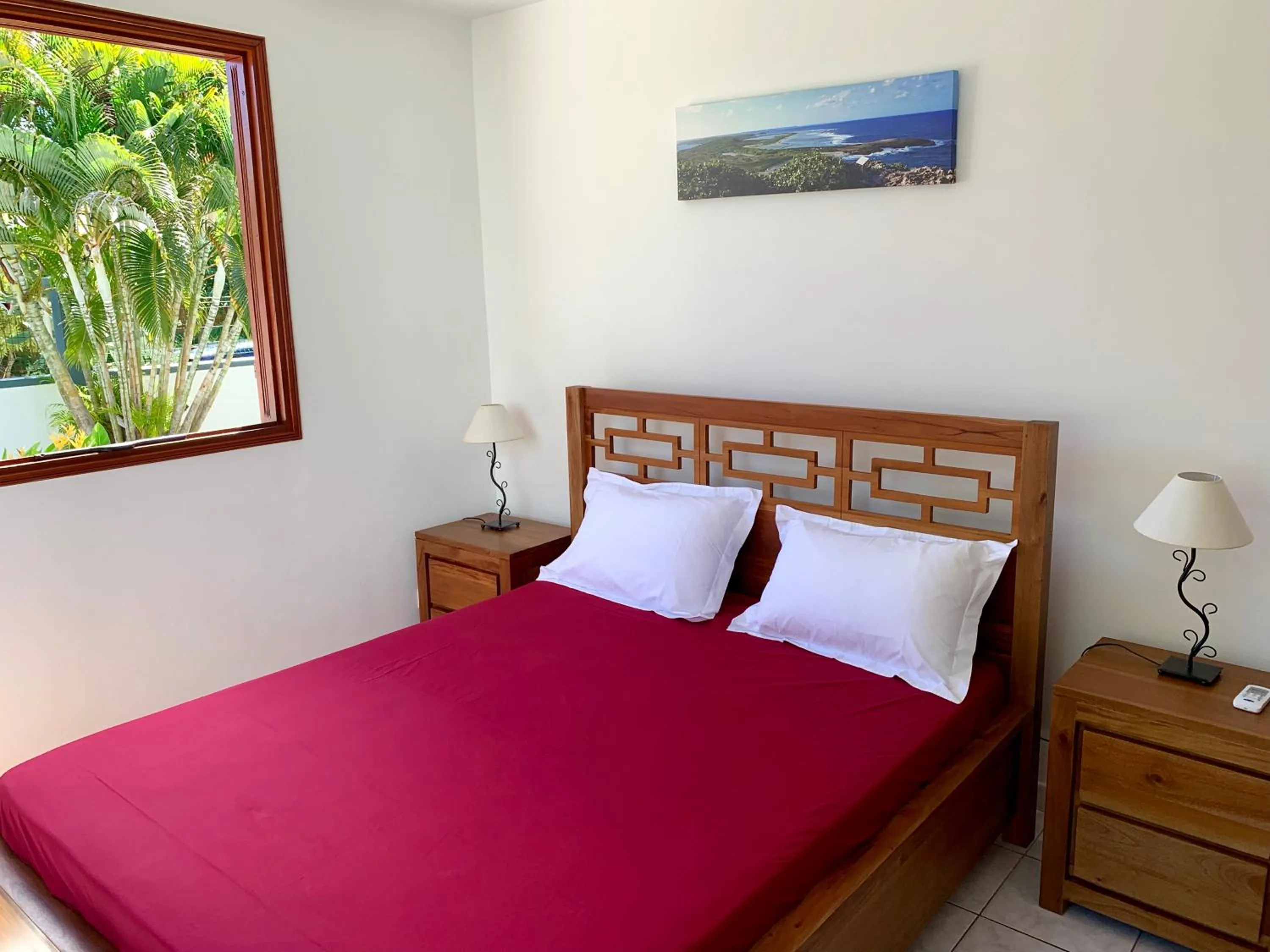 Bed in Villa les Lataniers St-Francois