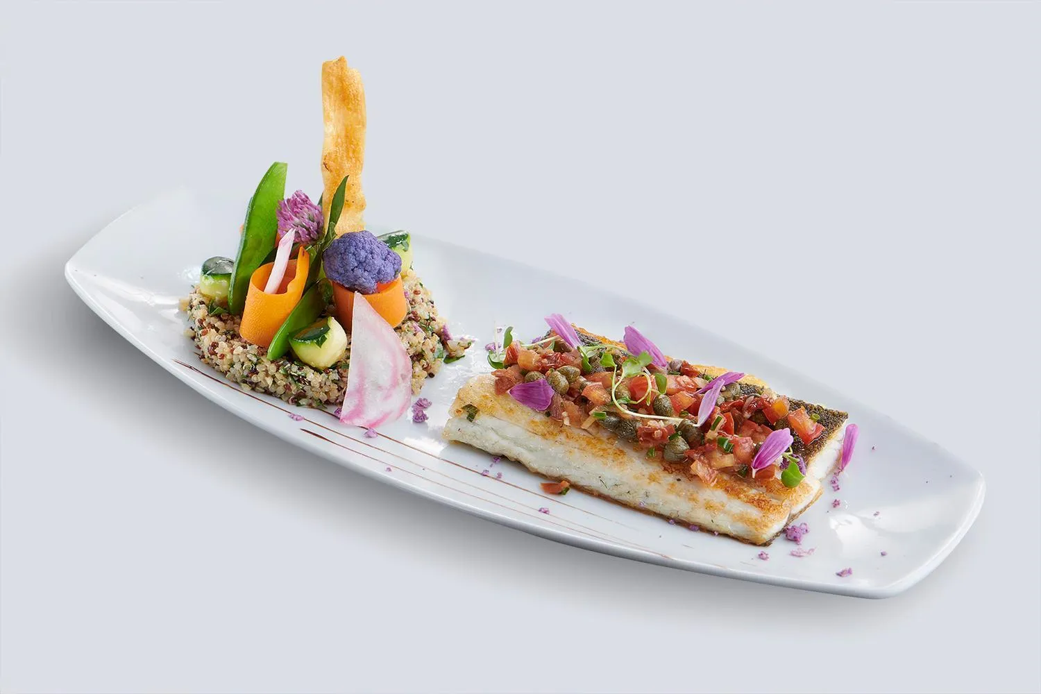 Dinner in Le Leman Hotel