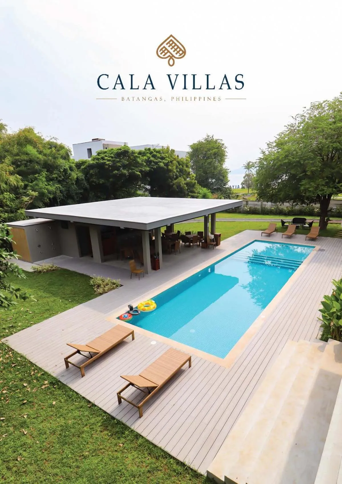 Garden view in Cala Laiya