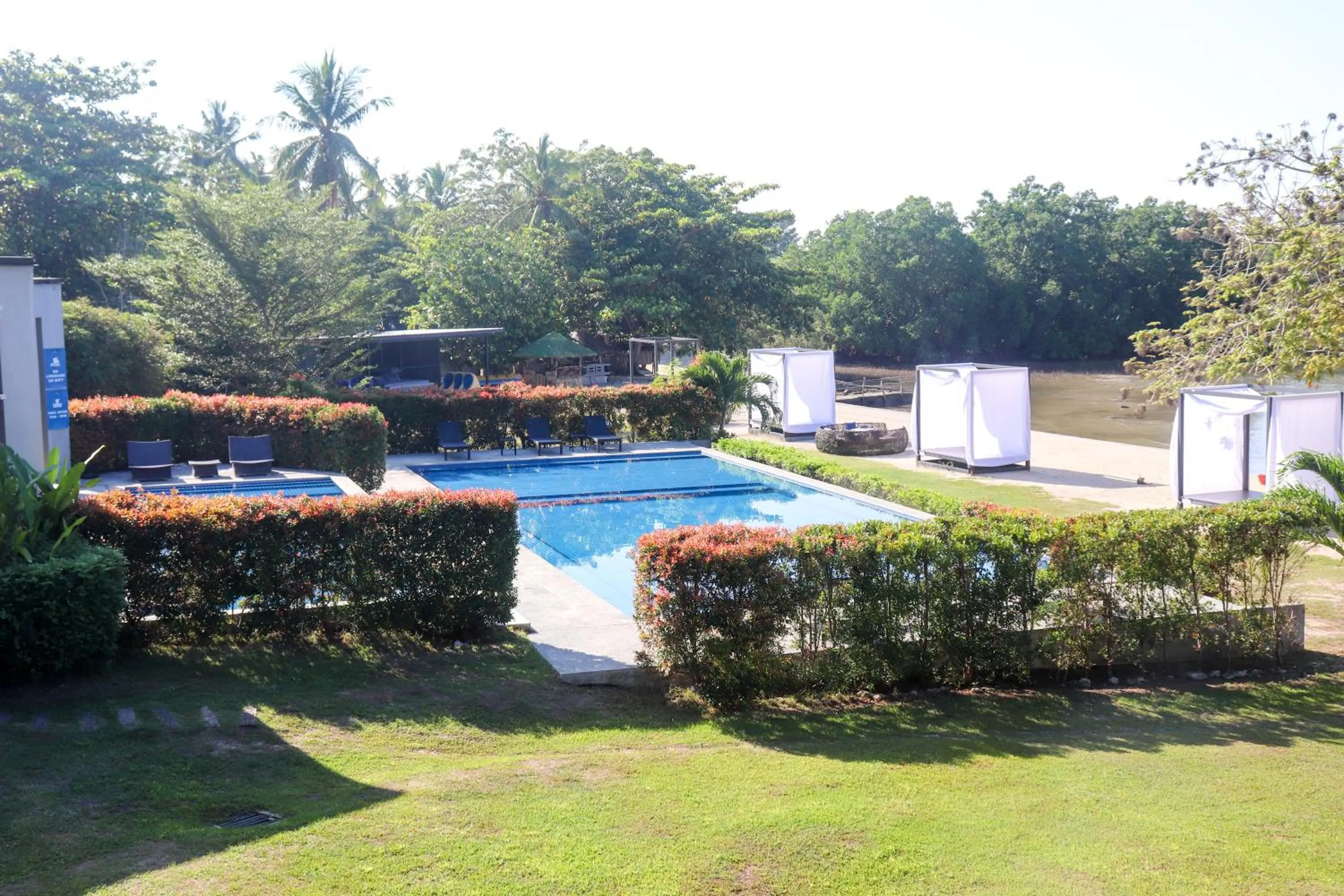 Swimming pool in Cala Laiya