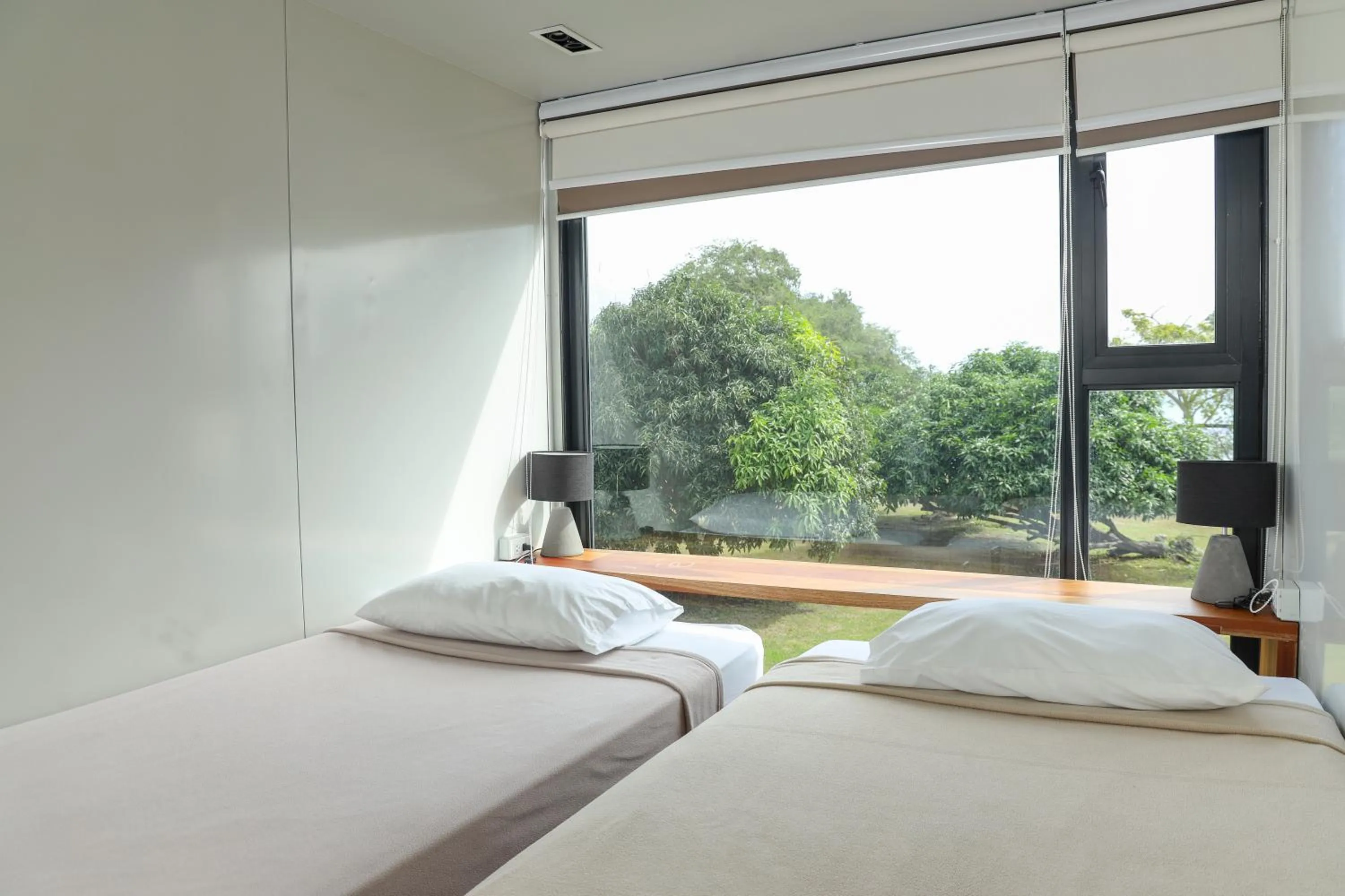 View (from property/room), Bed in Cala Laiya