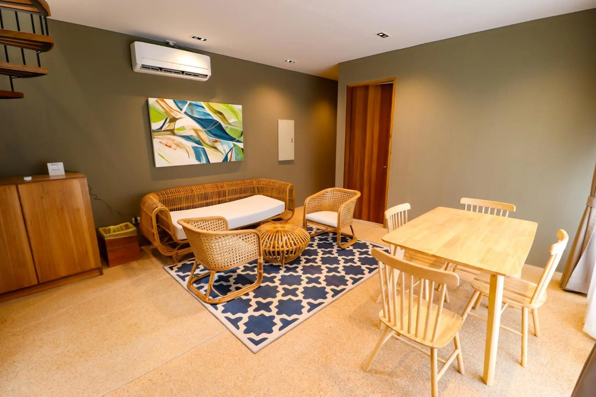 Living room in Cala Laiya