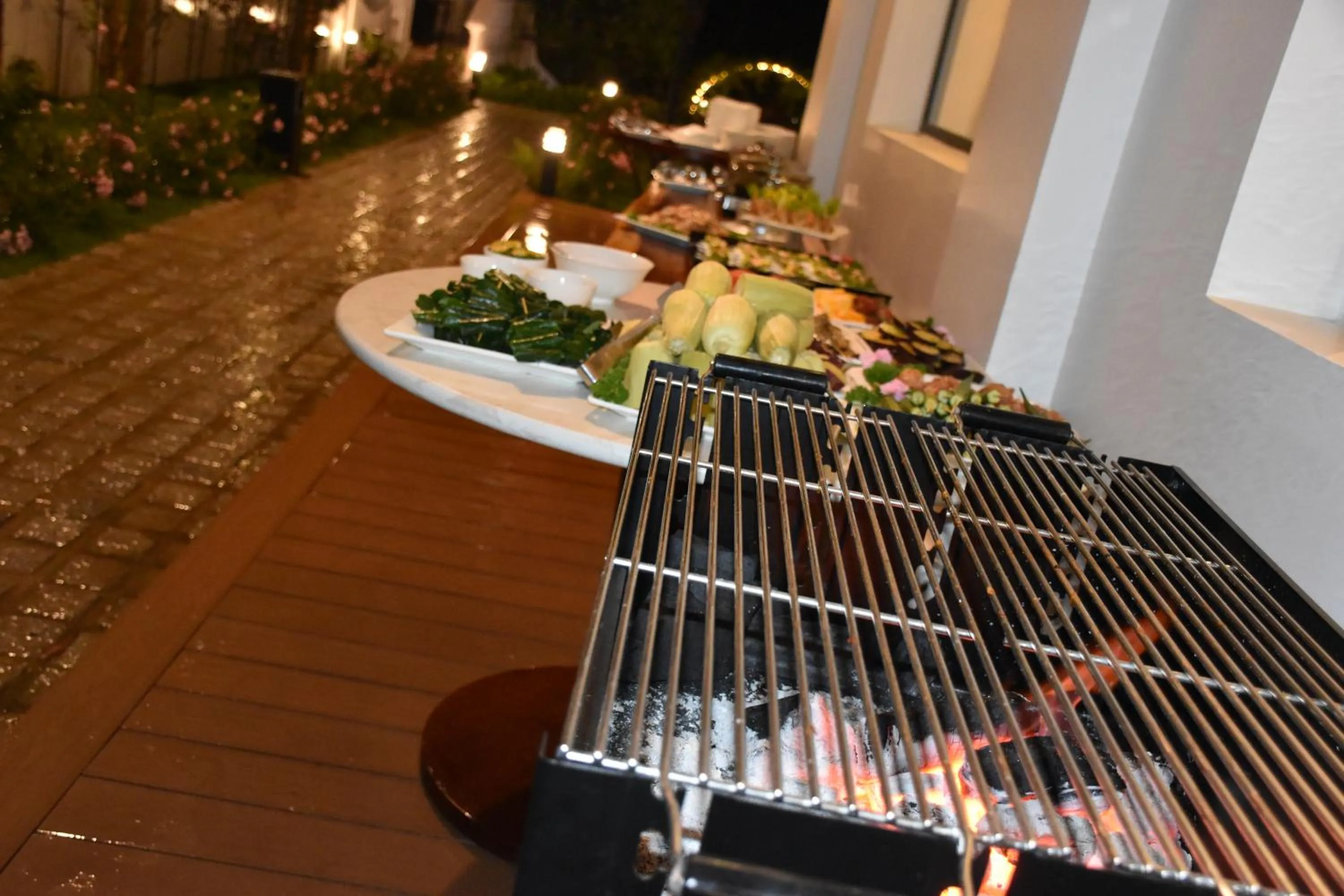 BBQ facilities in Lamarque Dalat Villa
