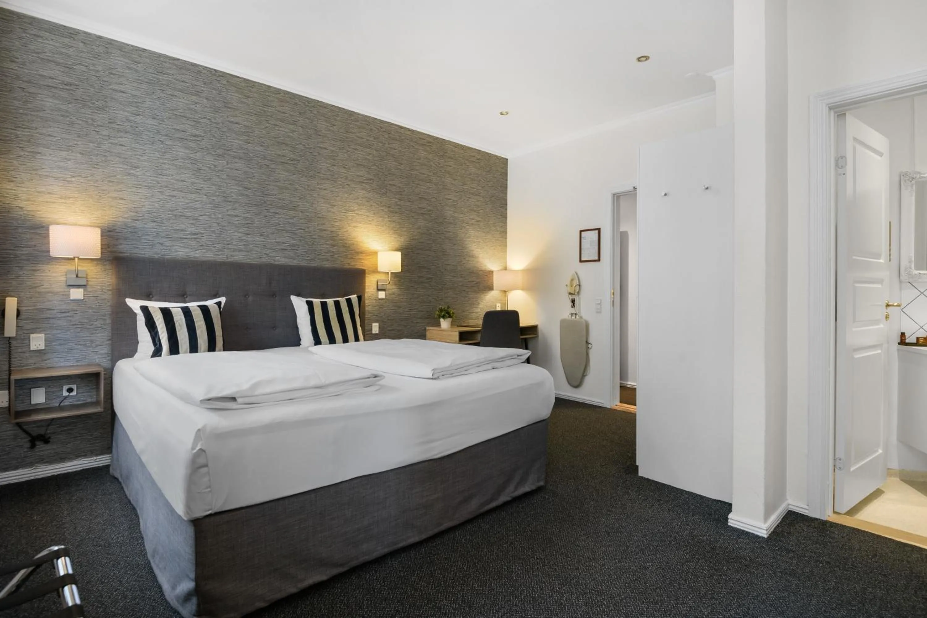 Bed in Hotel Tiffany