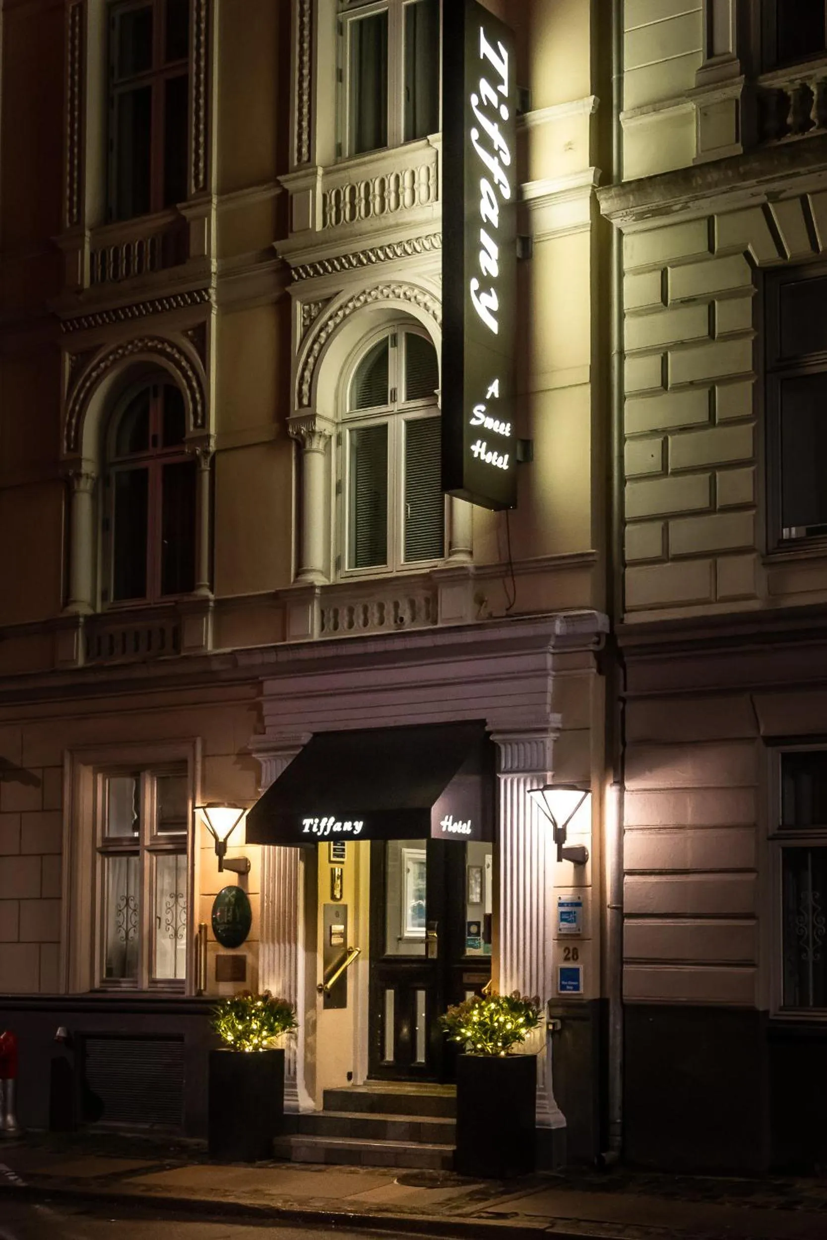 Facade/entrance in Hotel Tiffany