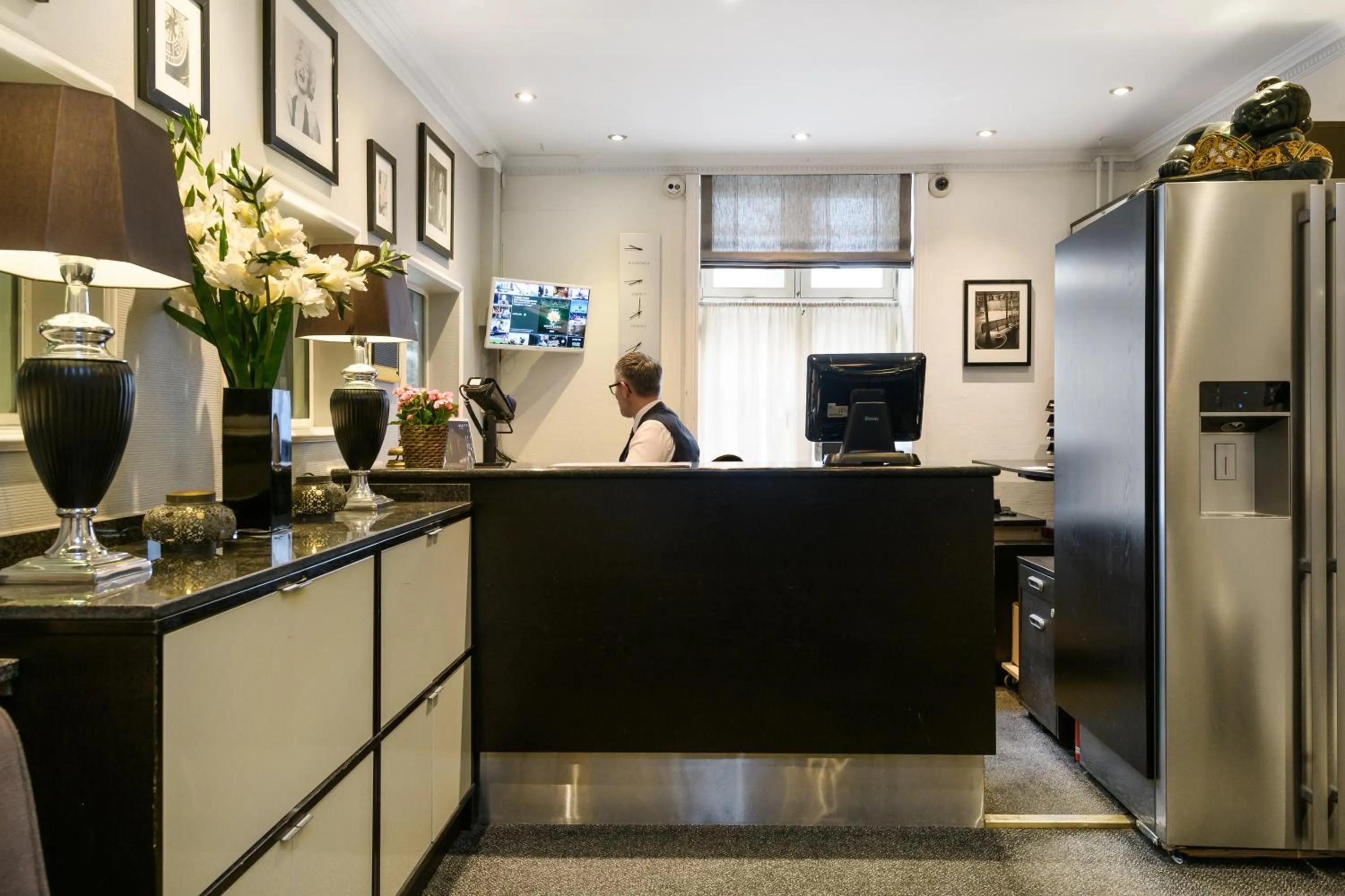 Lobby or reception in Hotel Tiffany