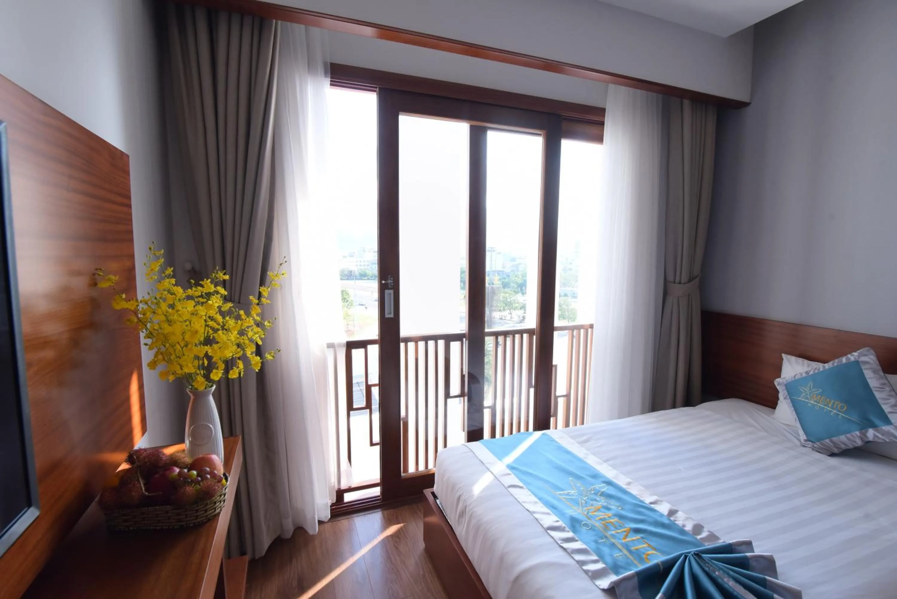 Bed in MENTO HOTEL QUY NHƠN