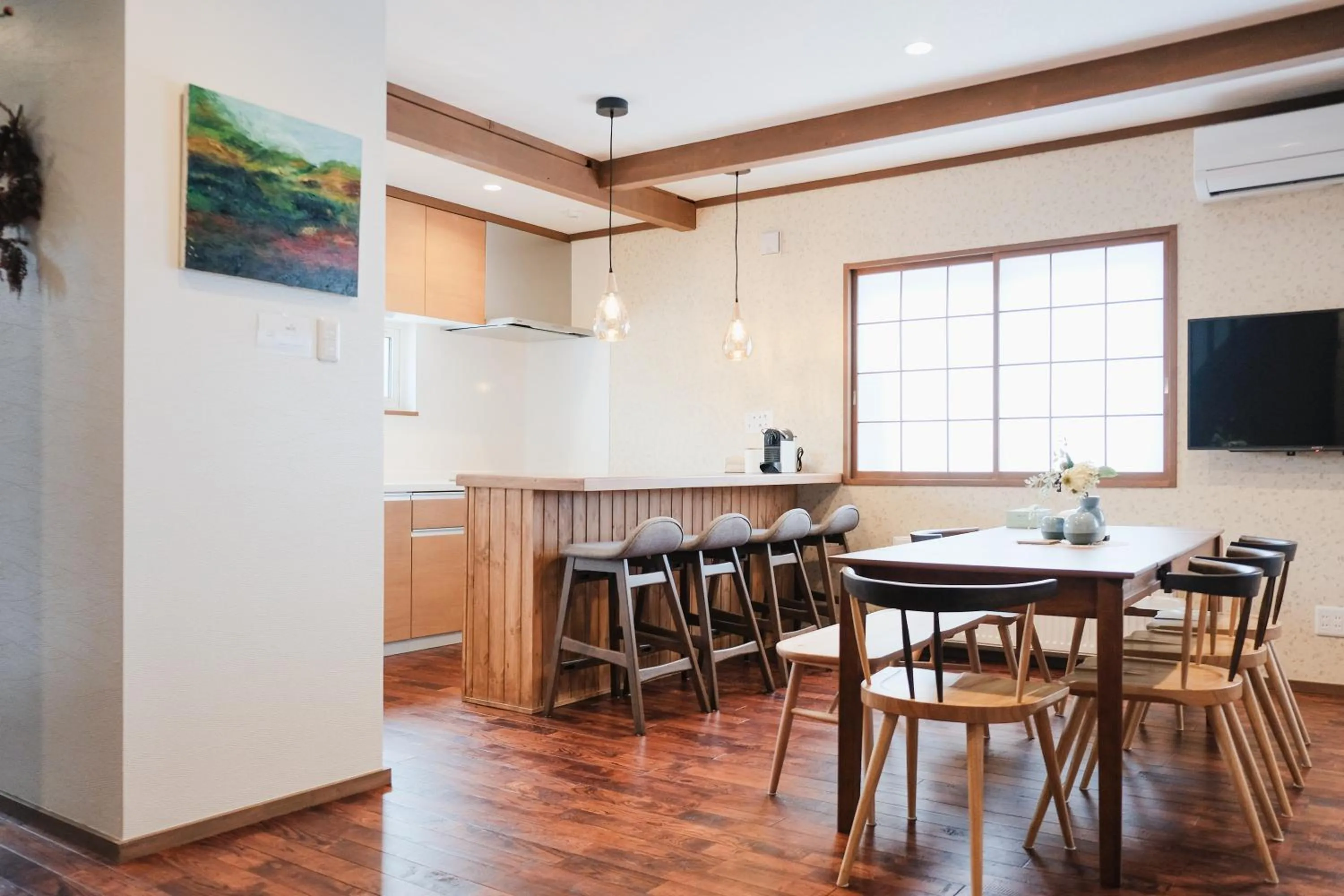 Kitchen or kitchenette in Lampstand STAY Sapporo-House A