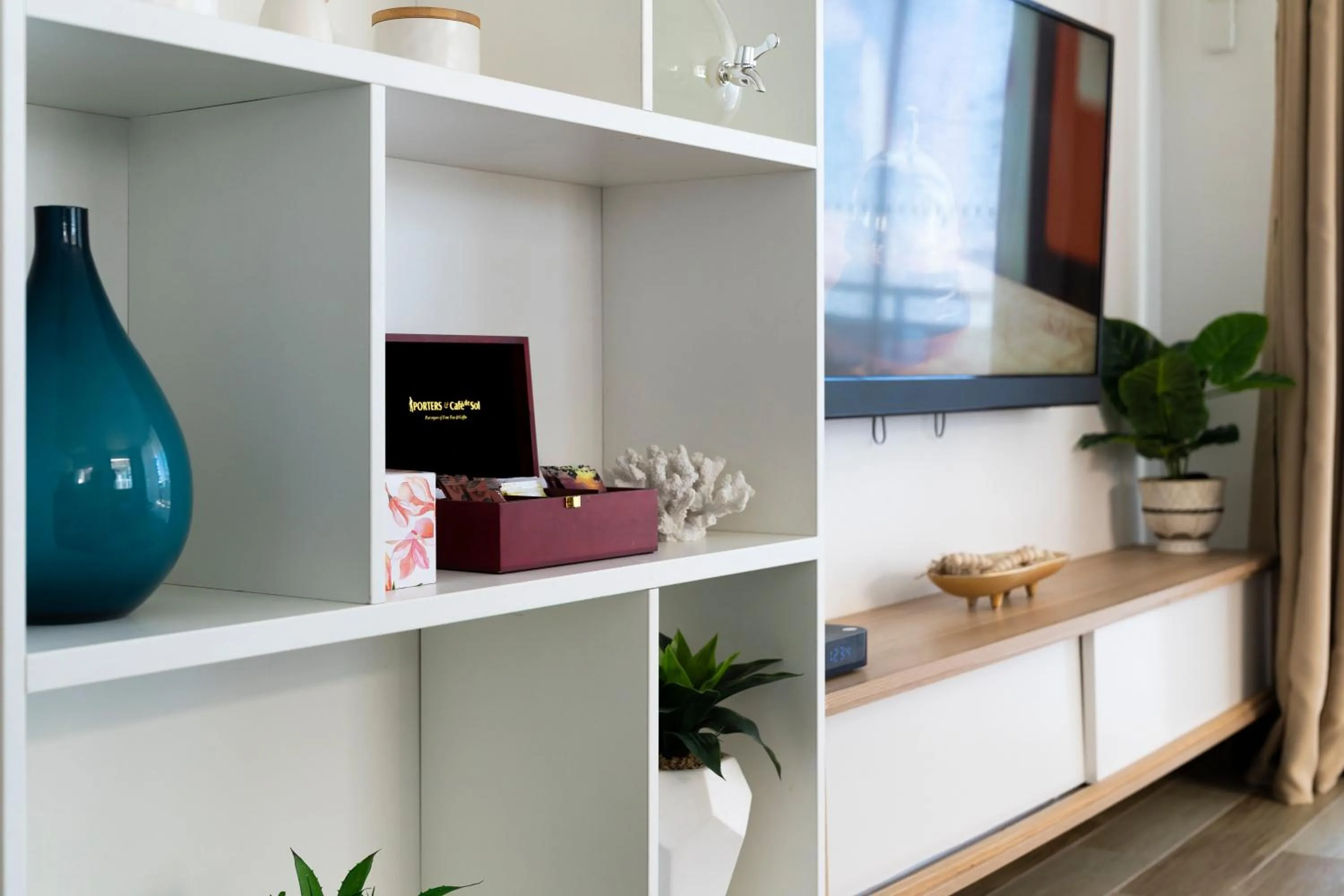 TV and multimedia in Manly Beachfront Apartment