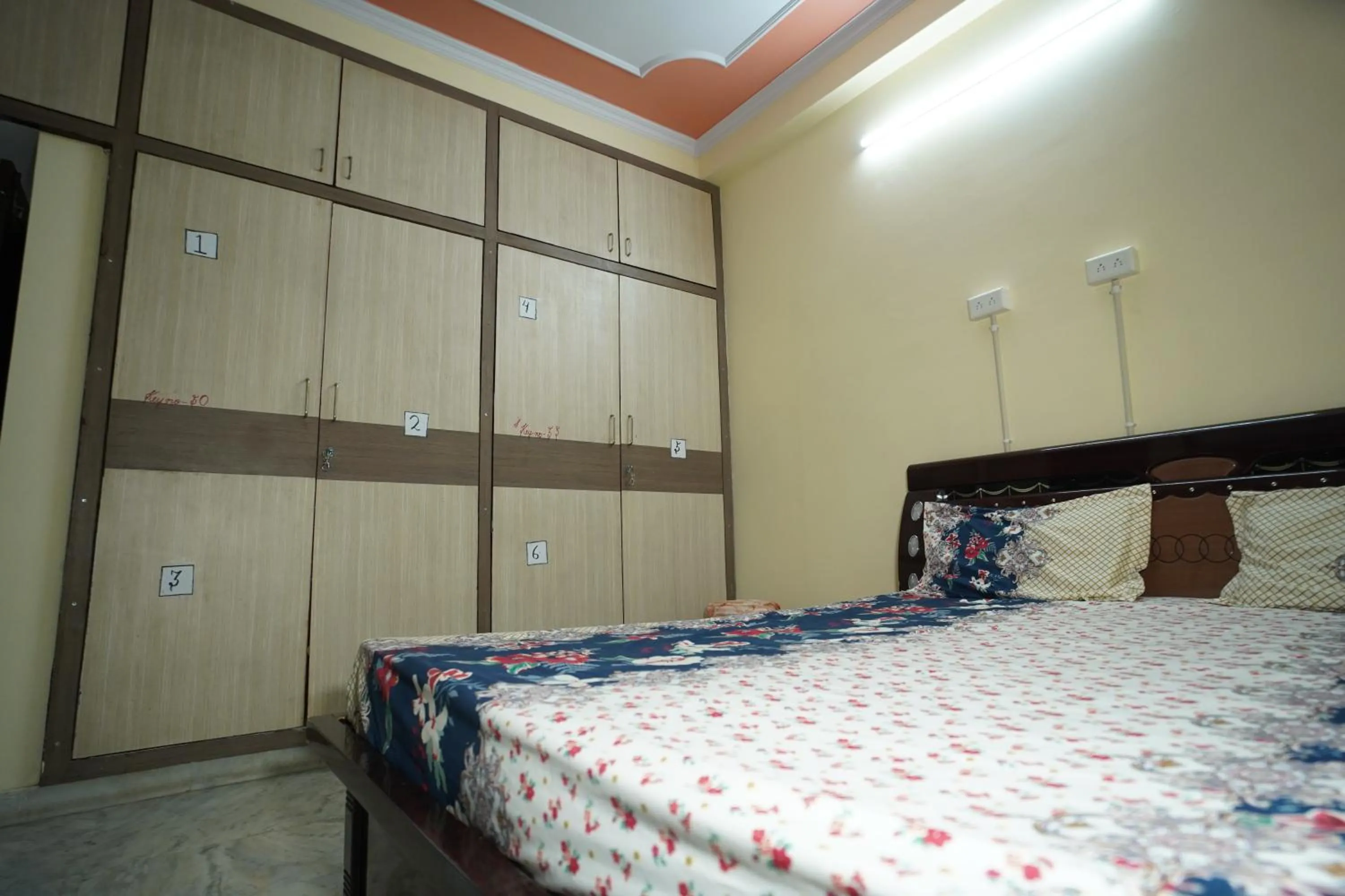 Bedroom, Bed in Om Trance Homestay
