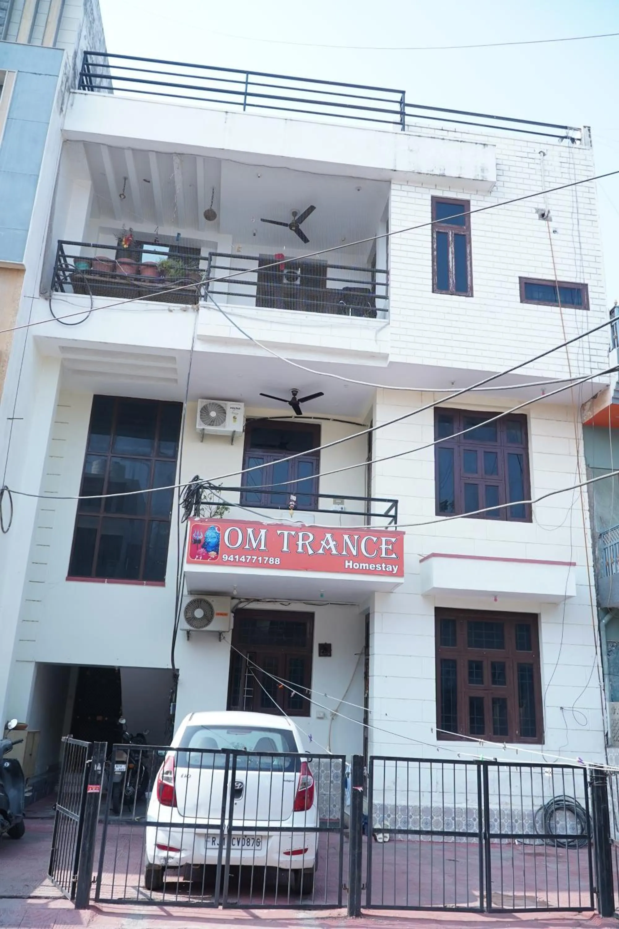 Property building in Om Trance Homestay