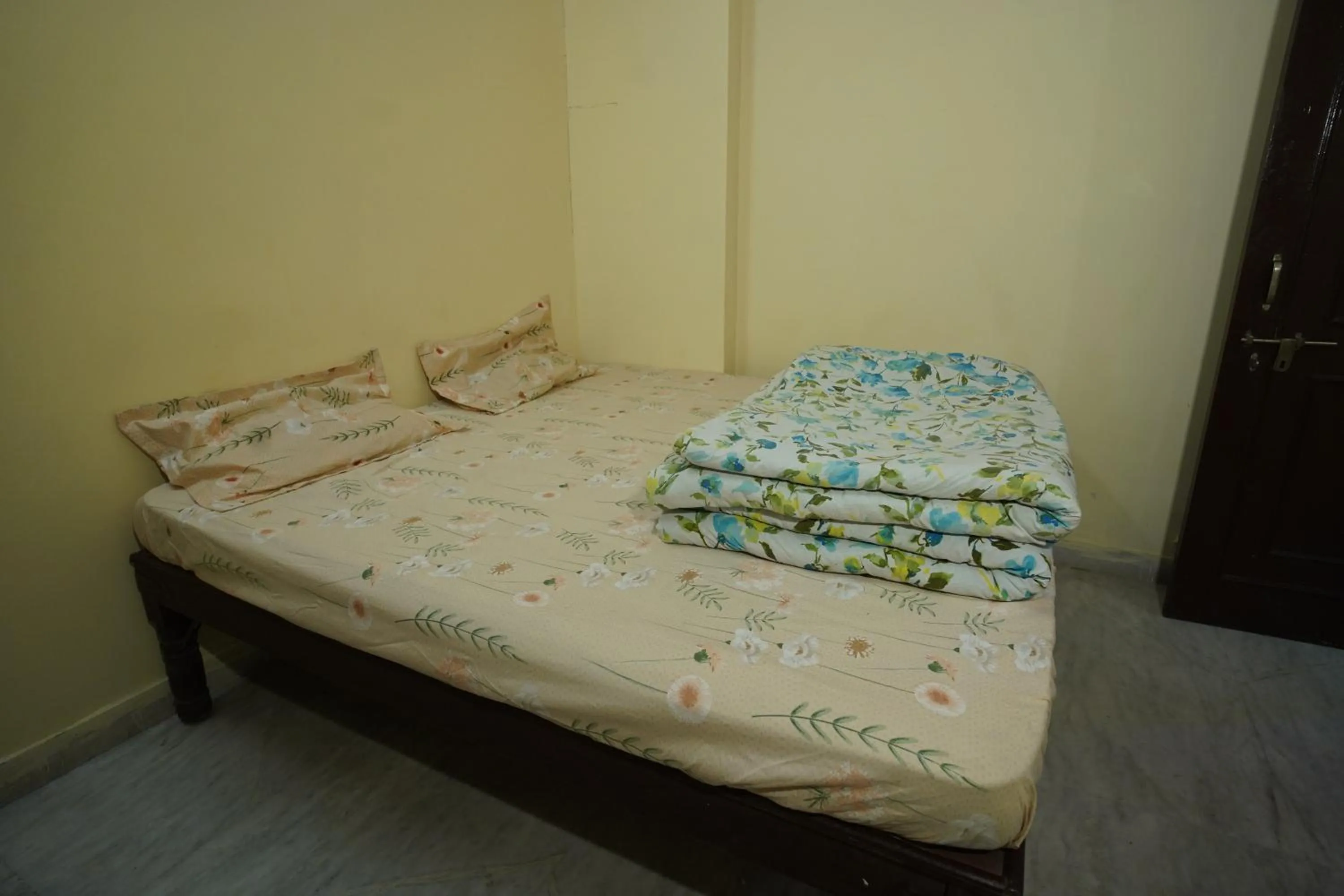 Bed in Om Trance Homestay