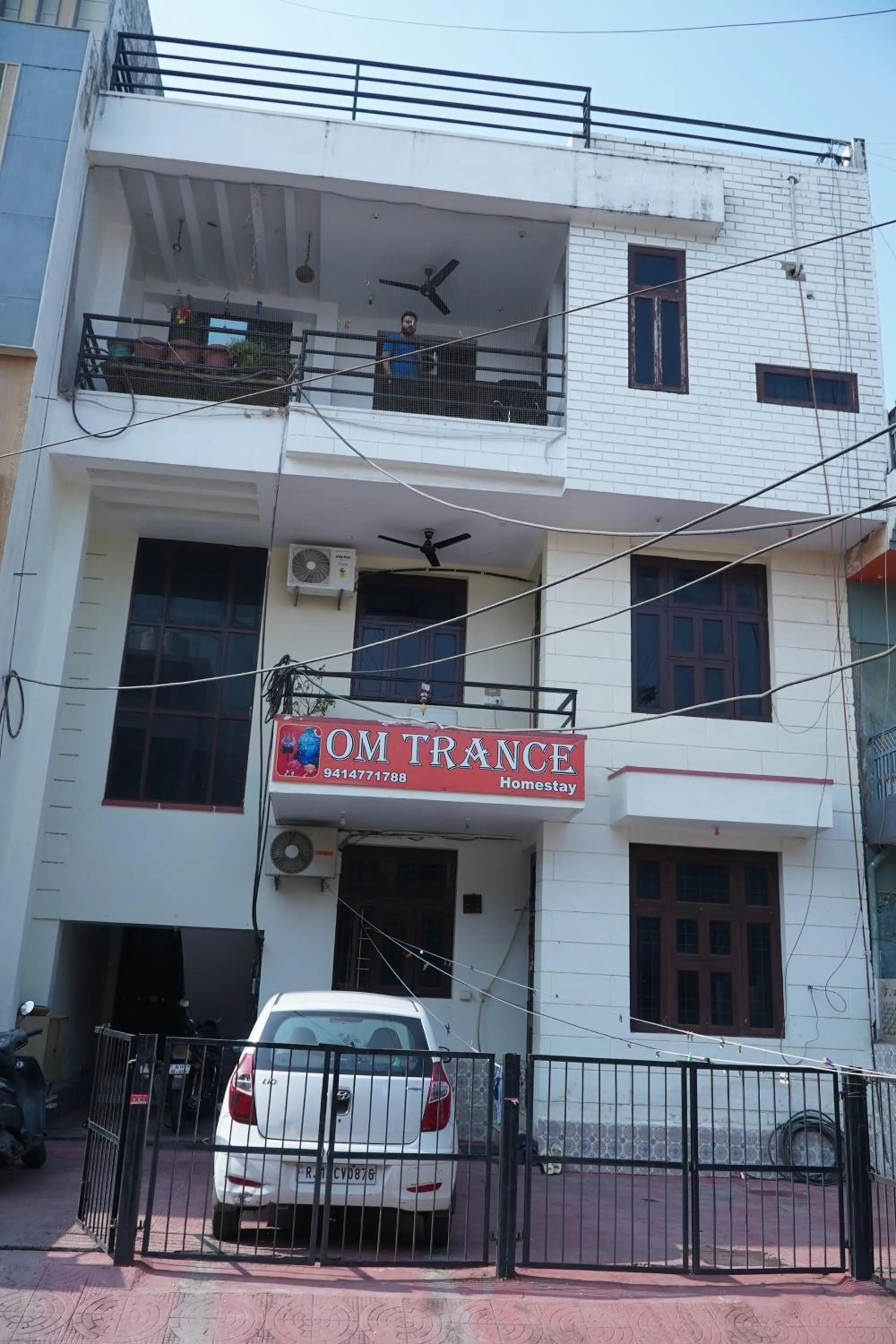Property building in Om Trance Homestay
