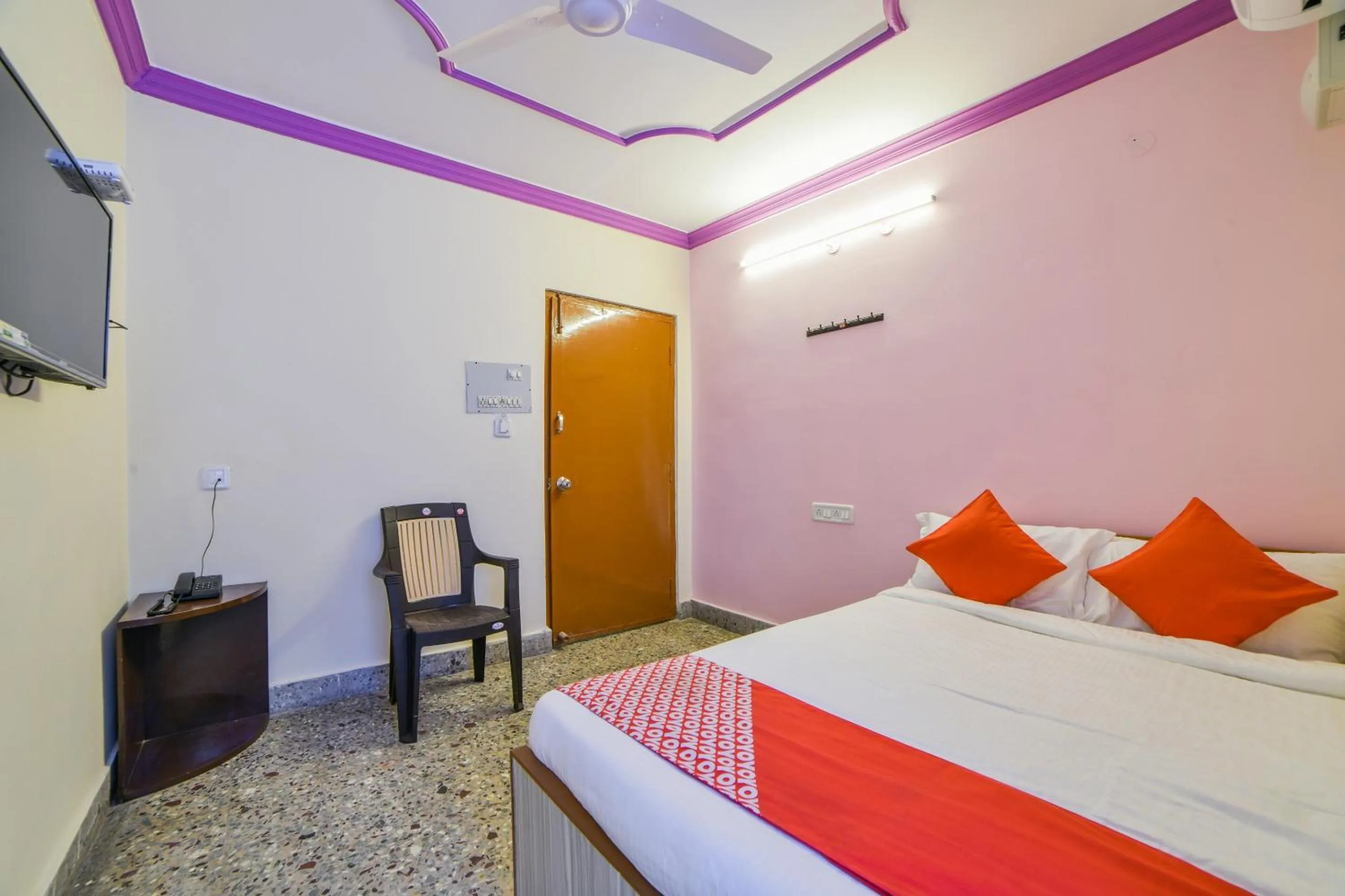 Bedroom, Bed in Hotel O Radika Residency