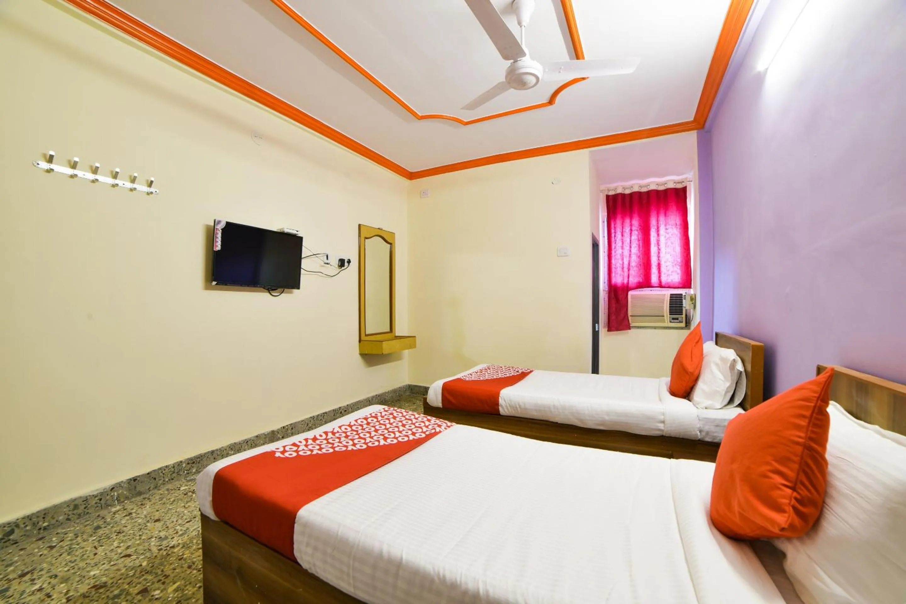 Bedroom, Bed in Hotel O Radika Residency