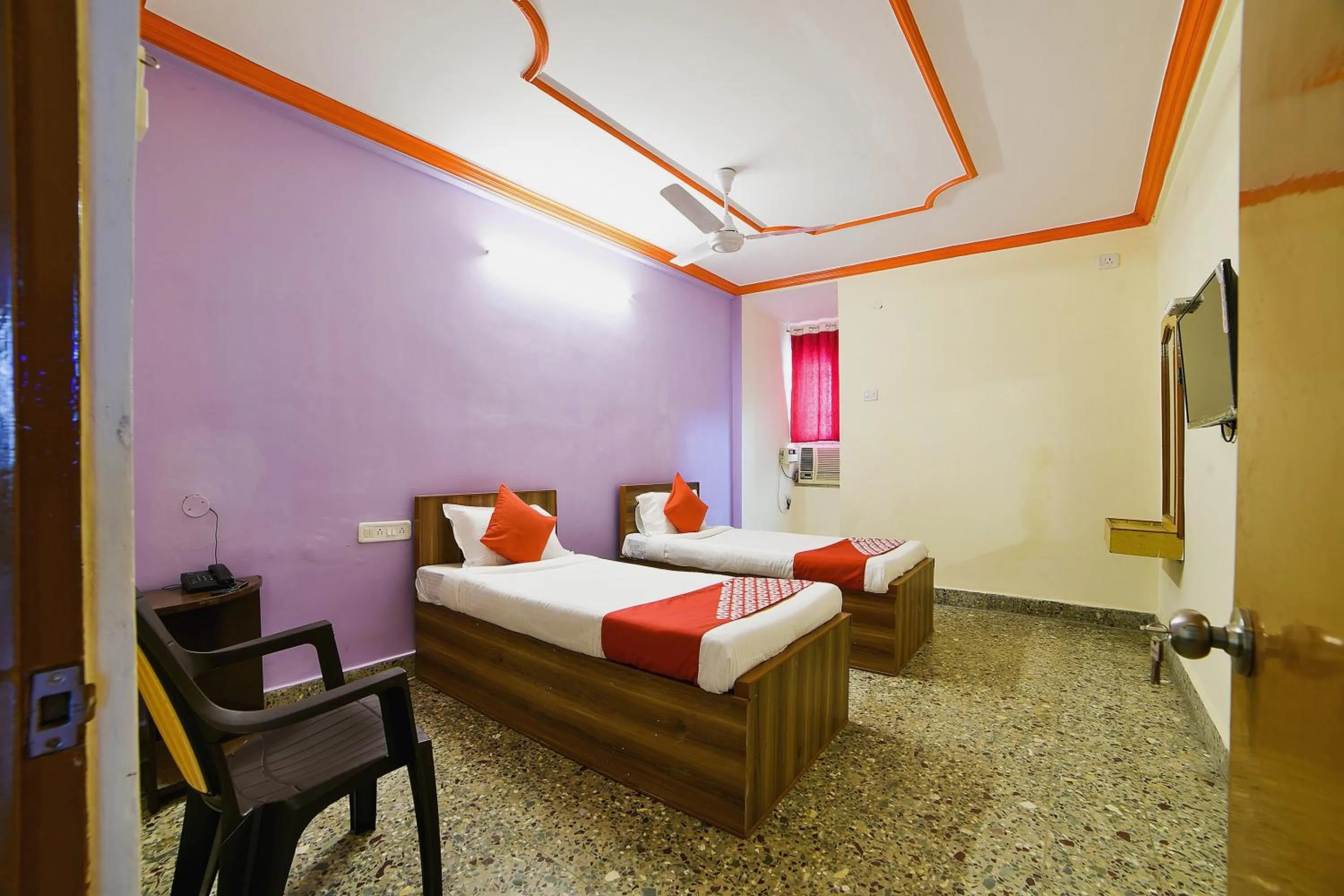 Bedroom, Bed in Hotel O Radika Residency