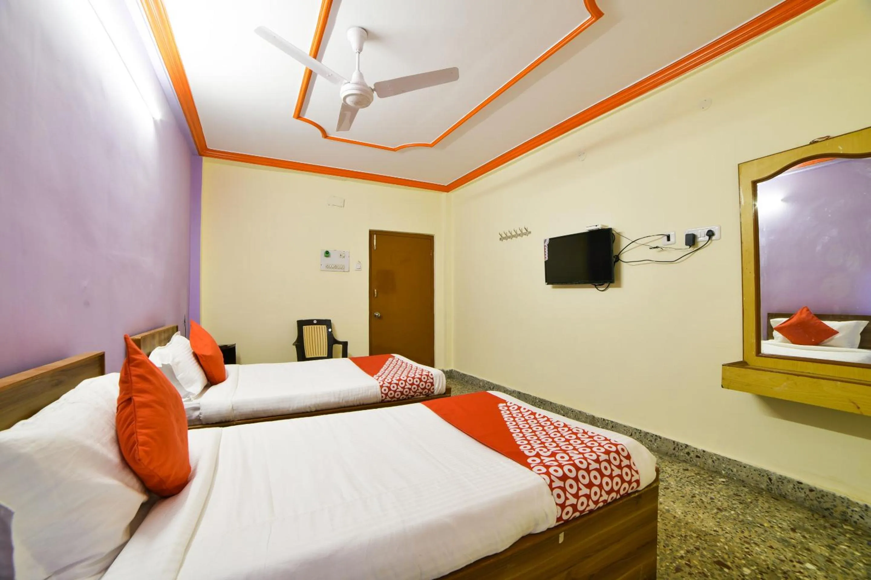 Bathroom, Bed in Hotel O Radika Residency