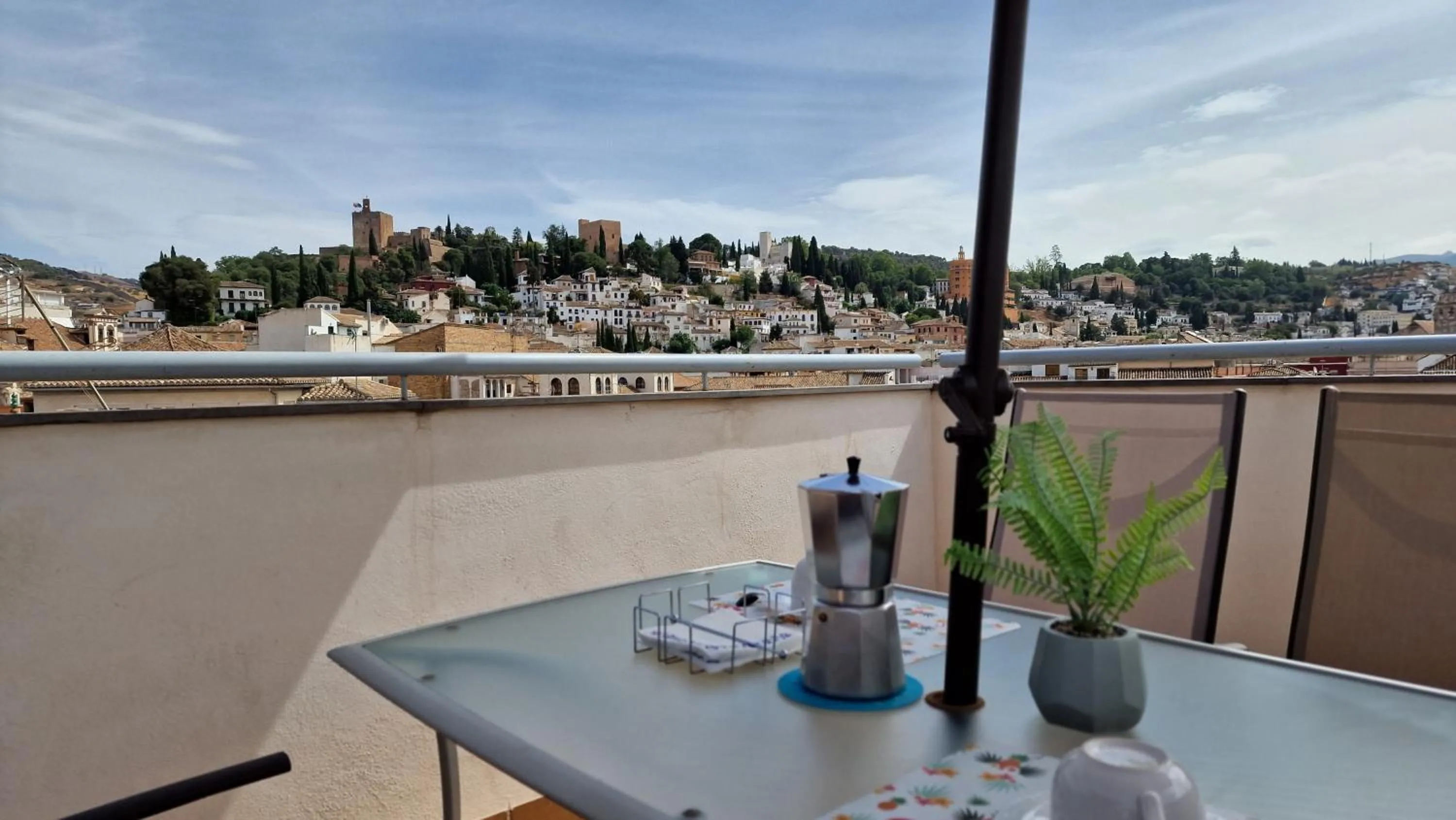 Balcony/Terrace in Imeda Apartamentos Escudo del Carmen 19