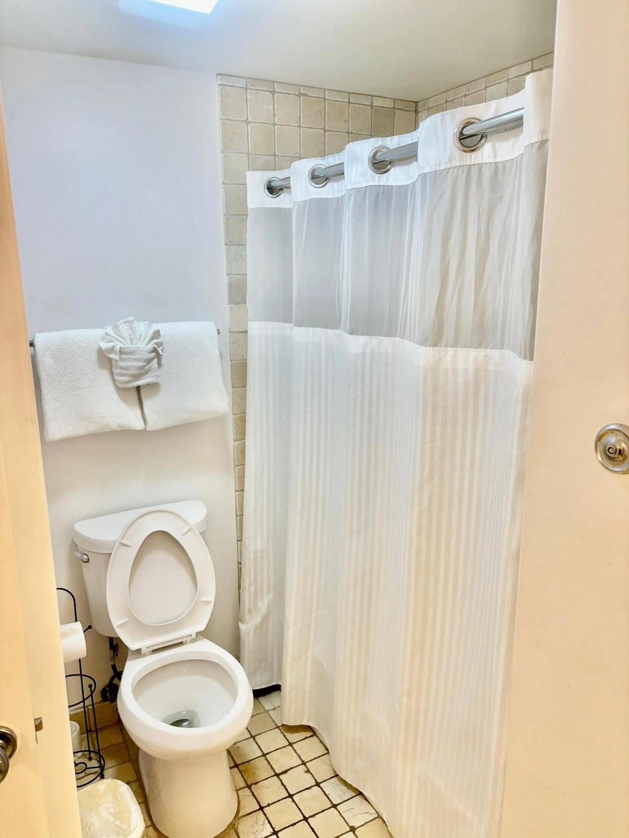 Shower in Ocean Walk Resort Magnificent Ocean Front View