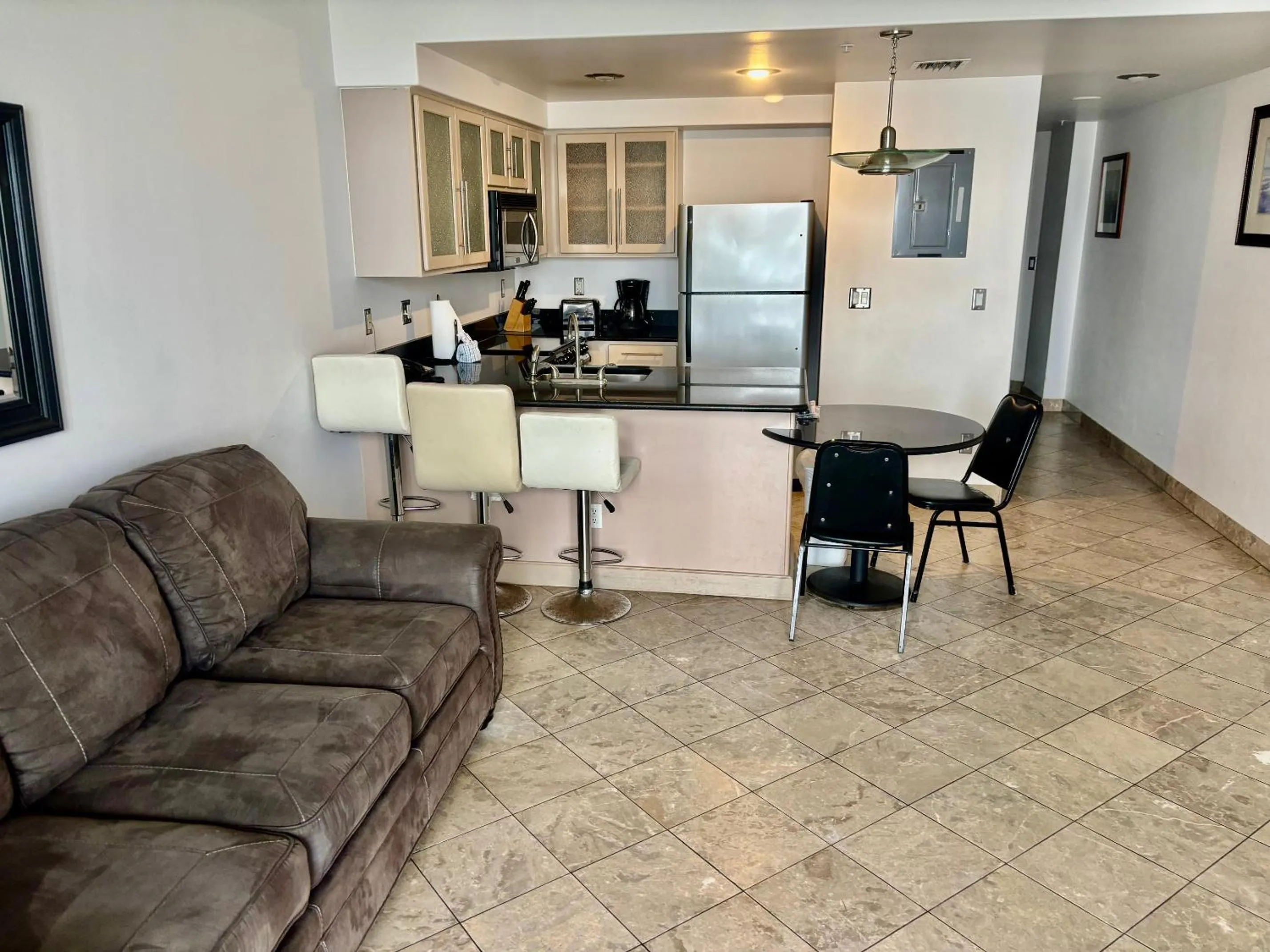 Kitchen or kitchenette in Ocean Walk Resort Magnificent Ocean Front View