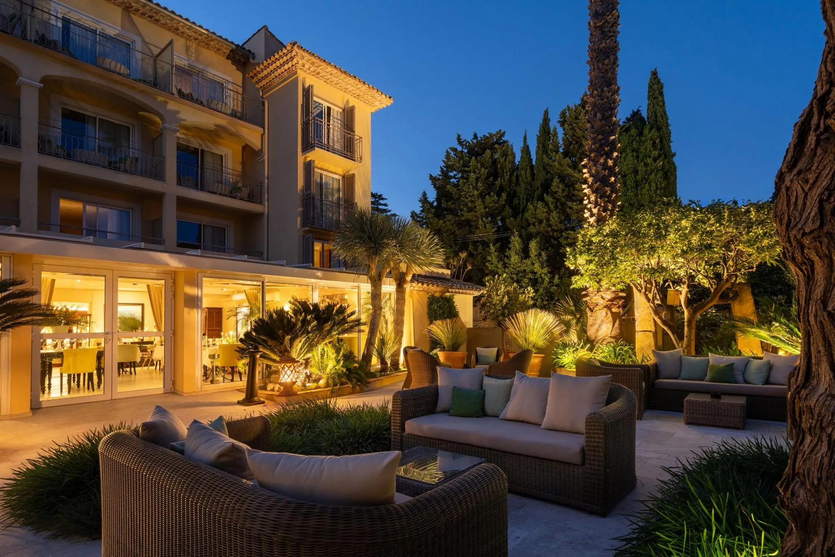 Garden in Best Western Premier Montfleuri