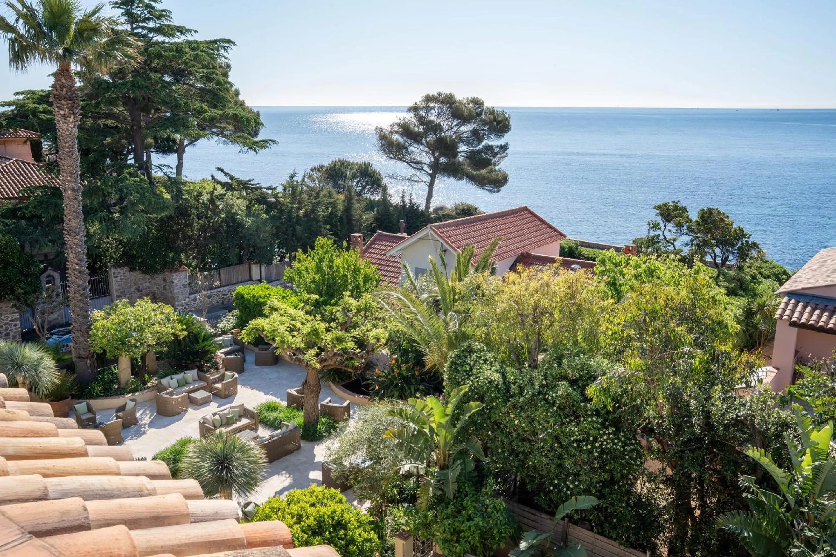 Sea view in Best Western Premier Montfleuri