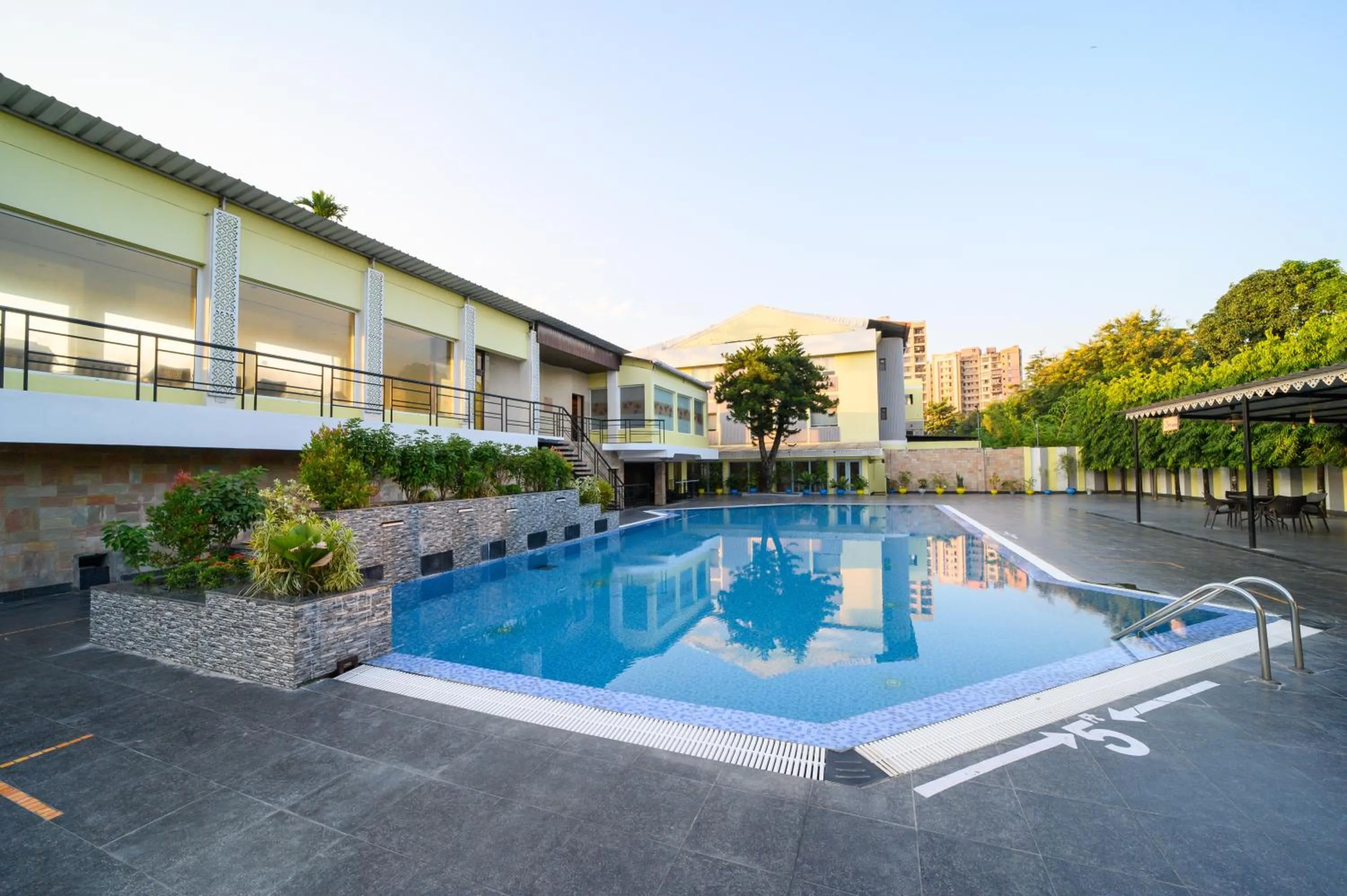 Swimming pool in Sinclairs Siliguri