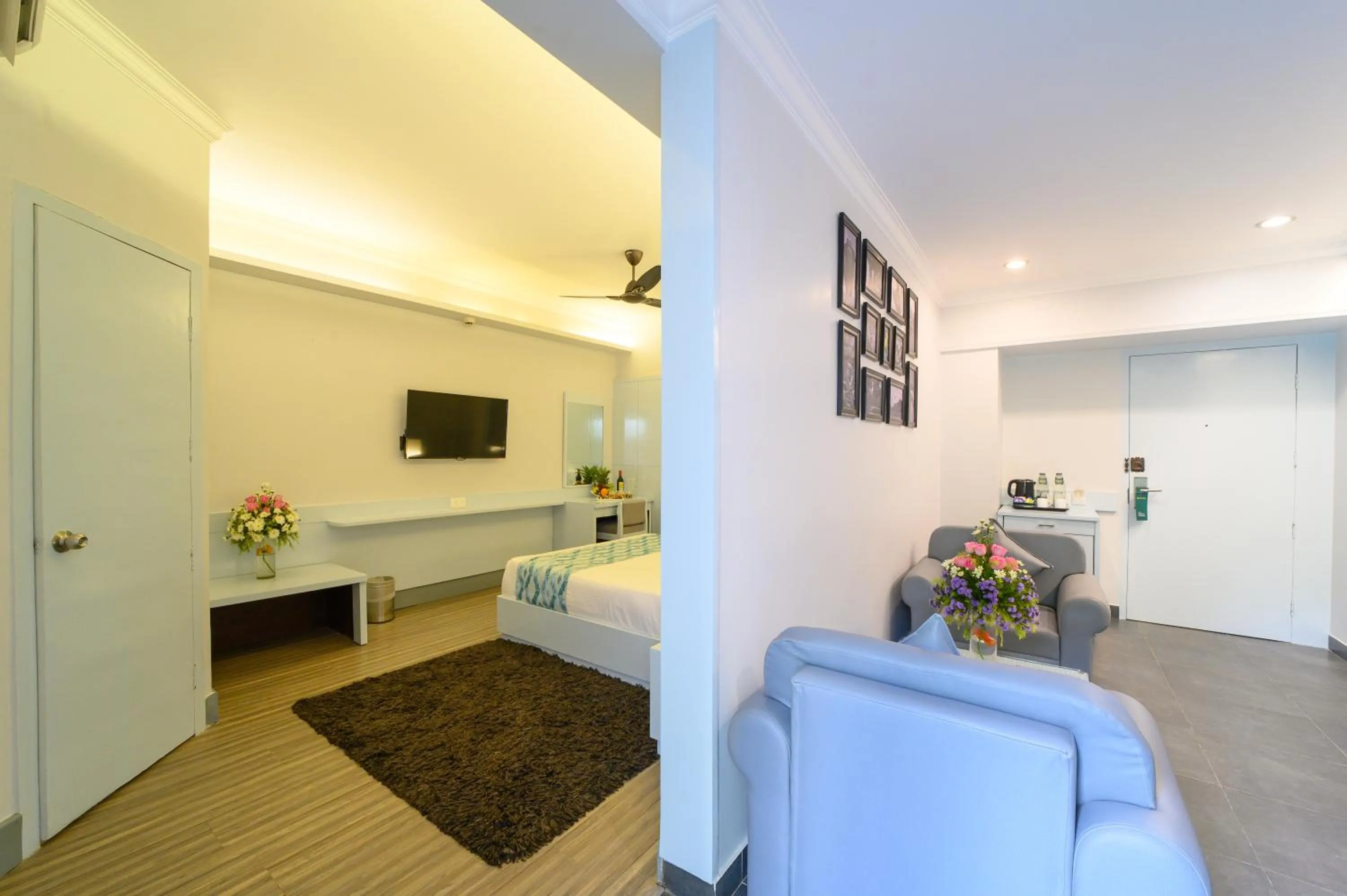 Seating area in Sinclairs Siliguri