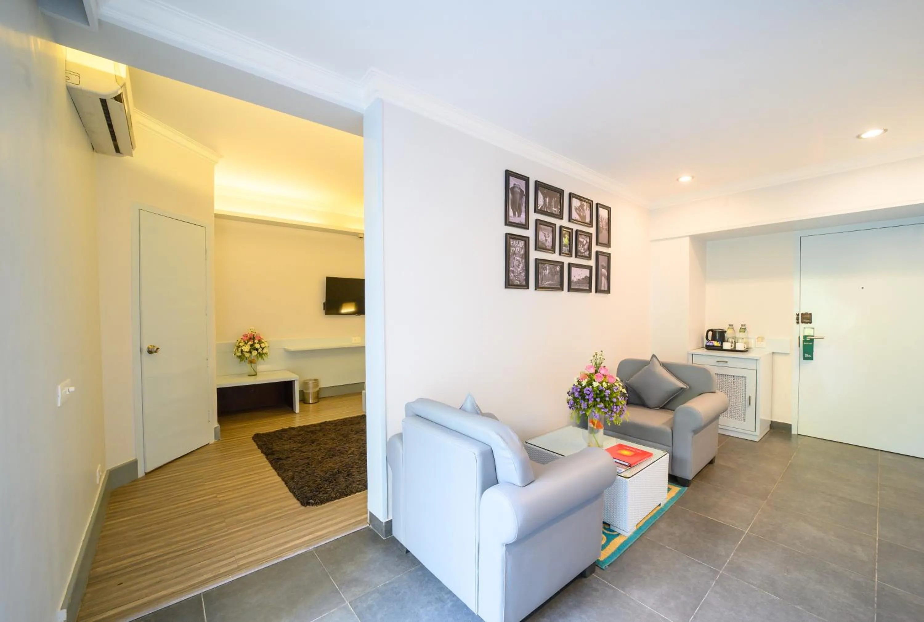 Seating area in Sinclairs Siliguri