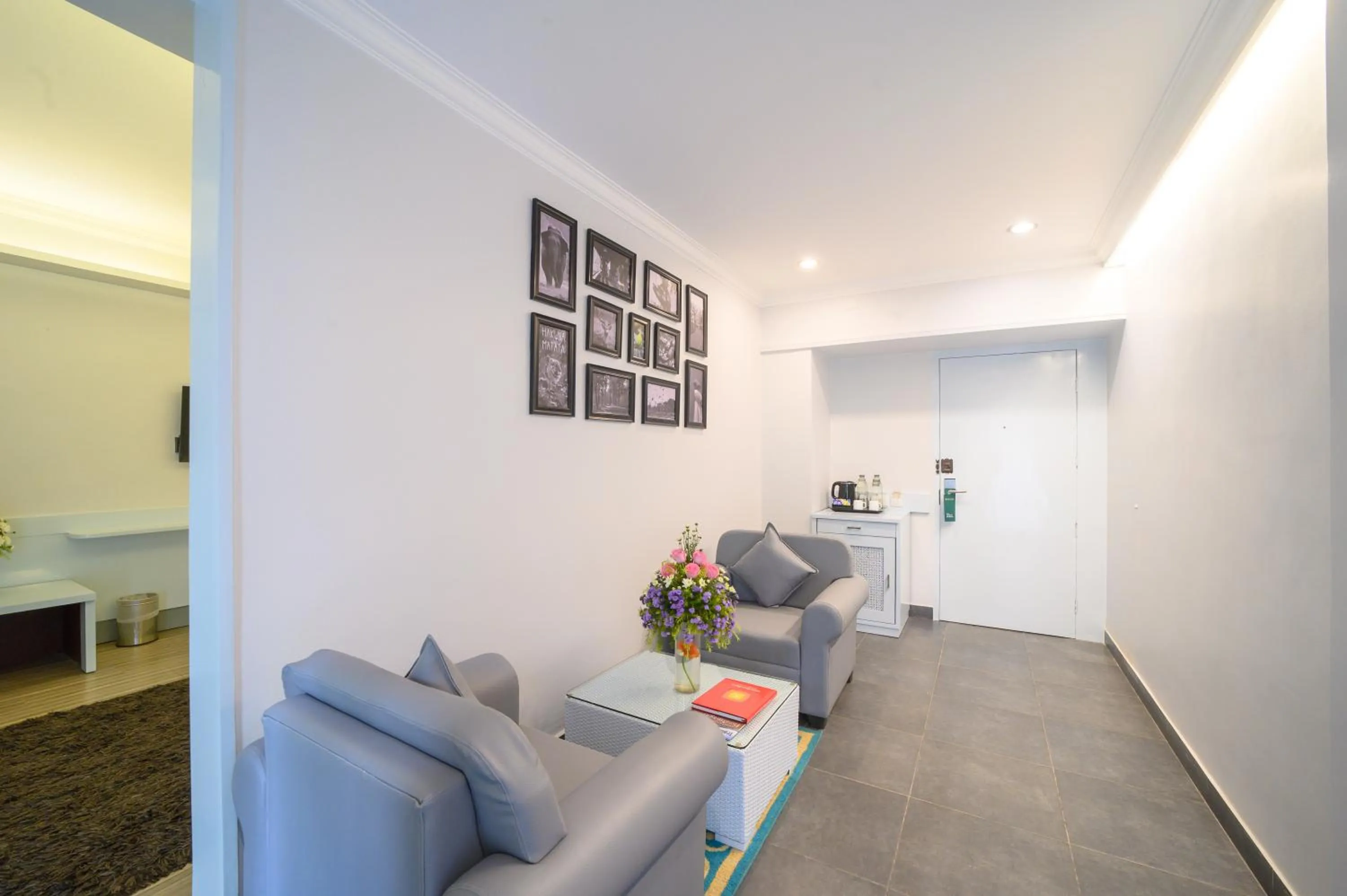 Living room in Sinclairs Siliguri