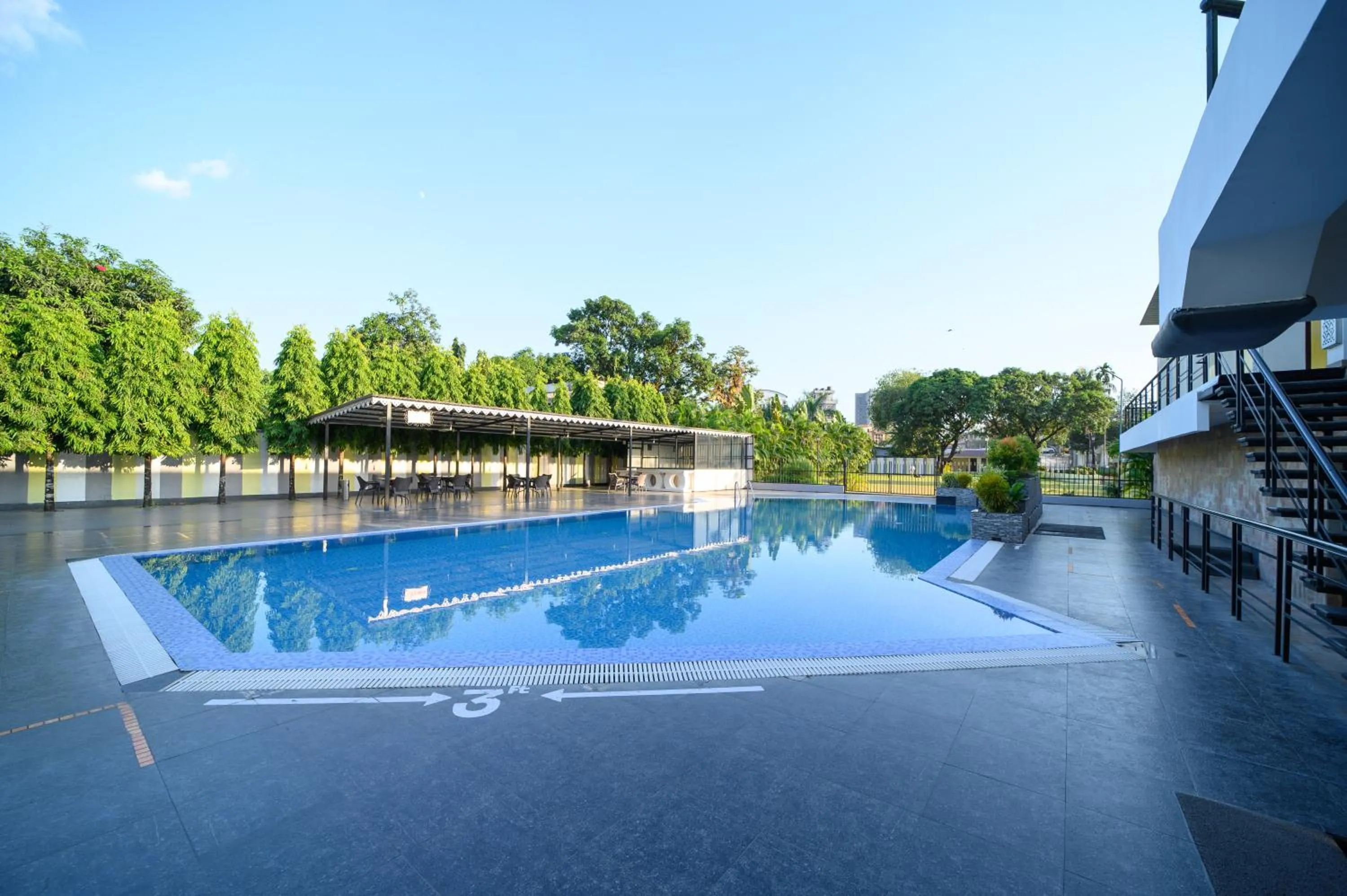 Swimming pool in Sinclairs Siliguri