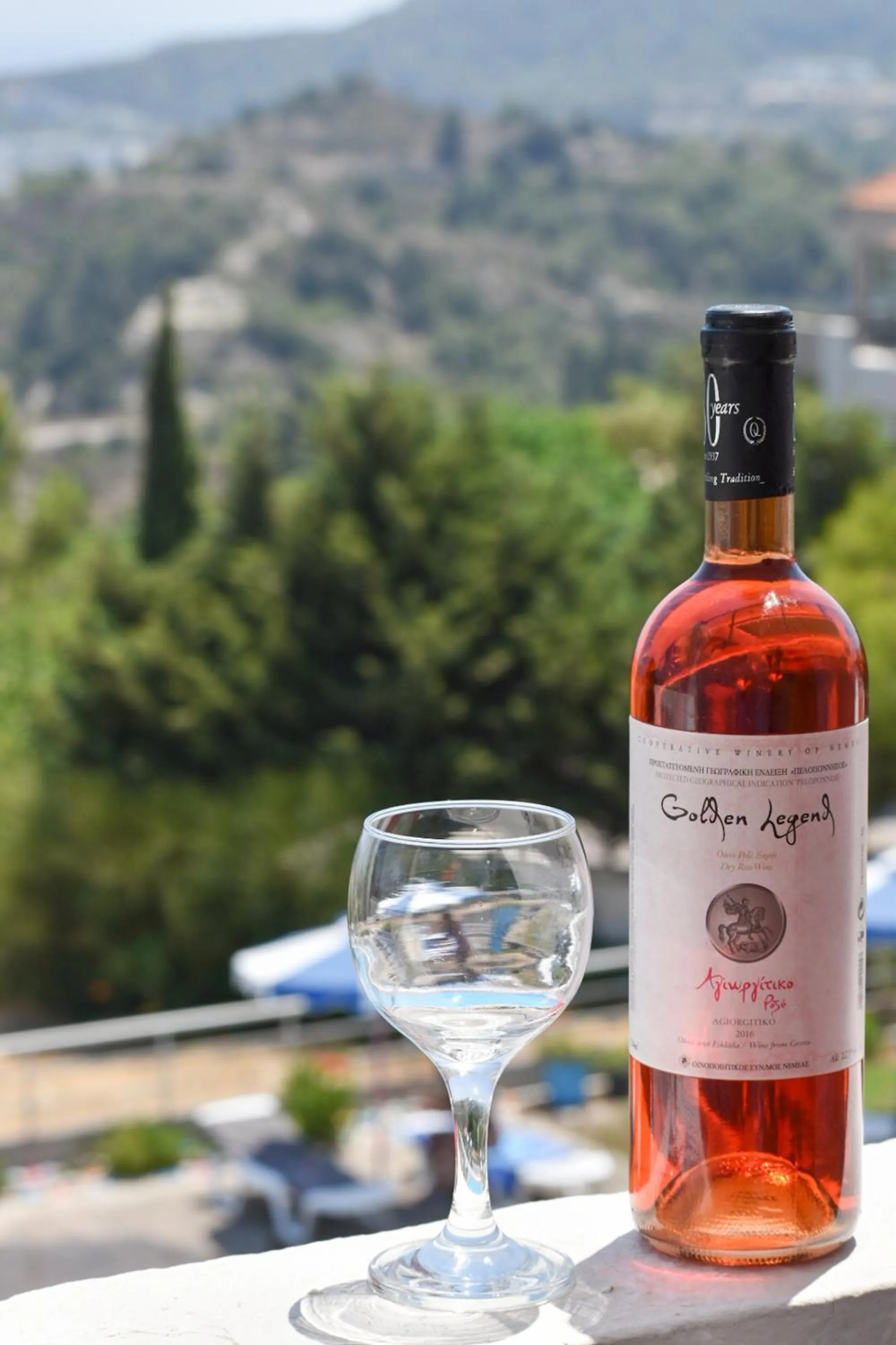 Natural landscape in Oleander Studios