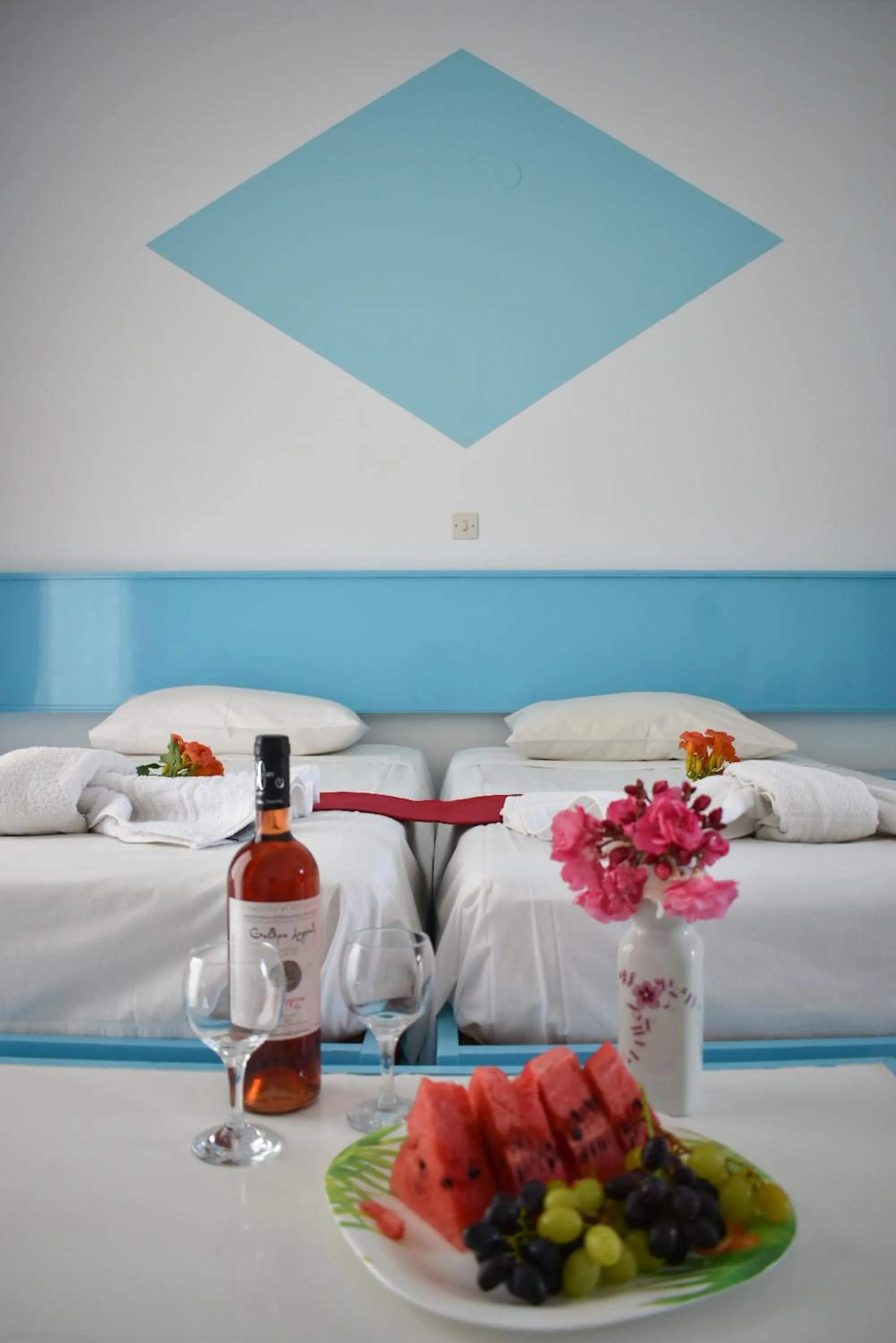 Bed in Oleander Studios