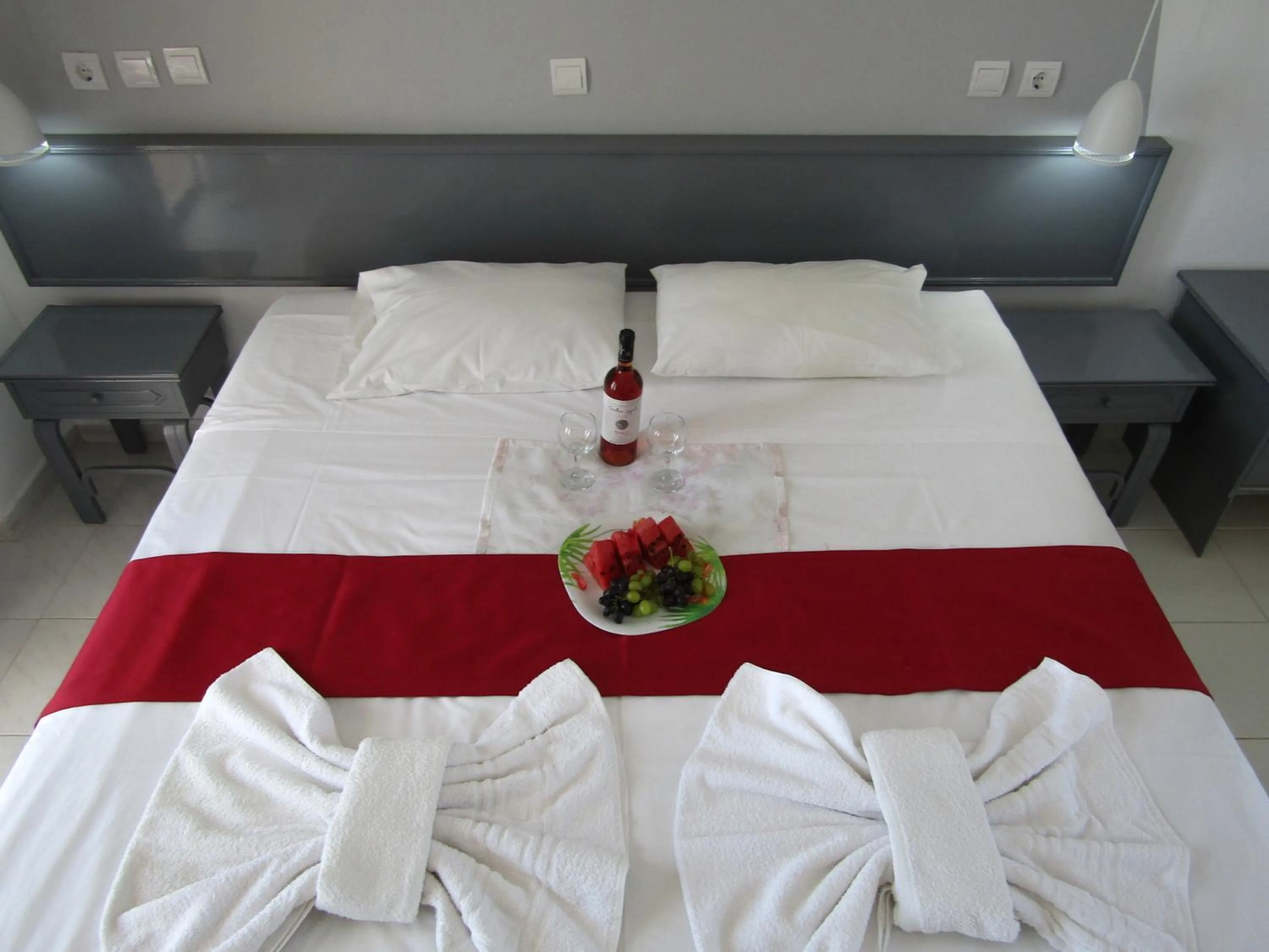 Bed in Oleander Studios