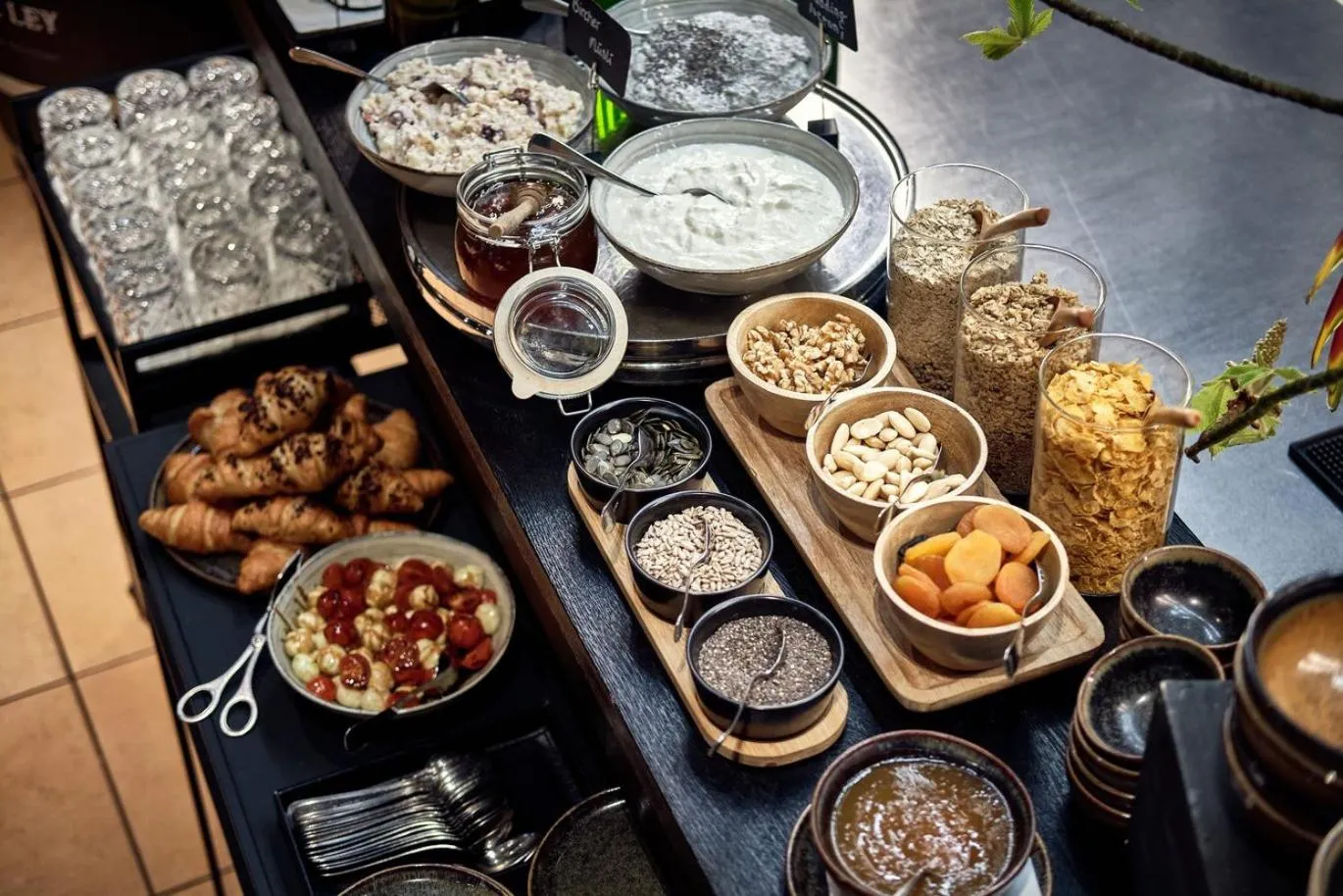 Breakfast in Hotel Roter Hahn