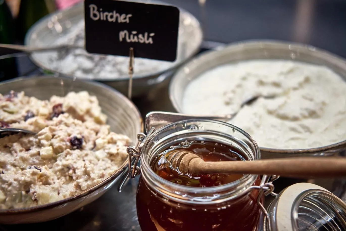 Breakfast in Hotel Roter Hahn