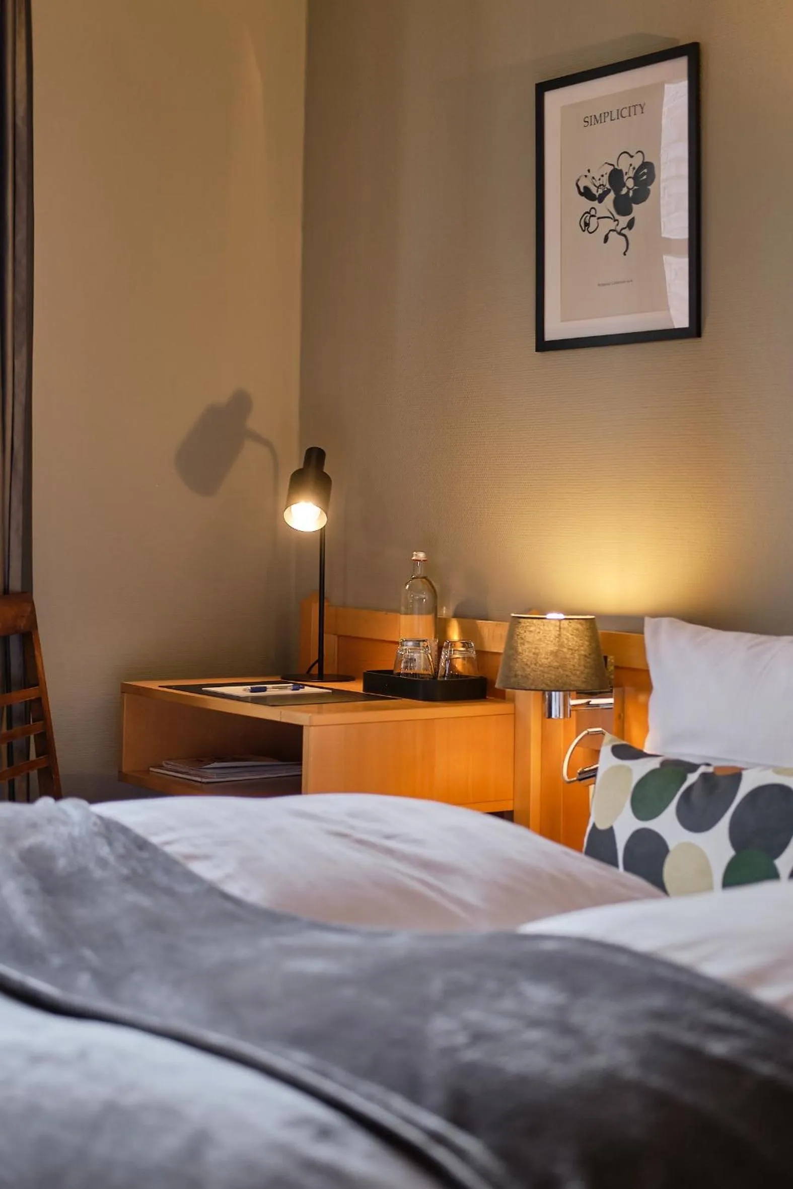 Photo of the whole room, Bed in Hotel Roter Hahn