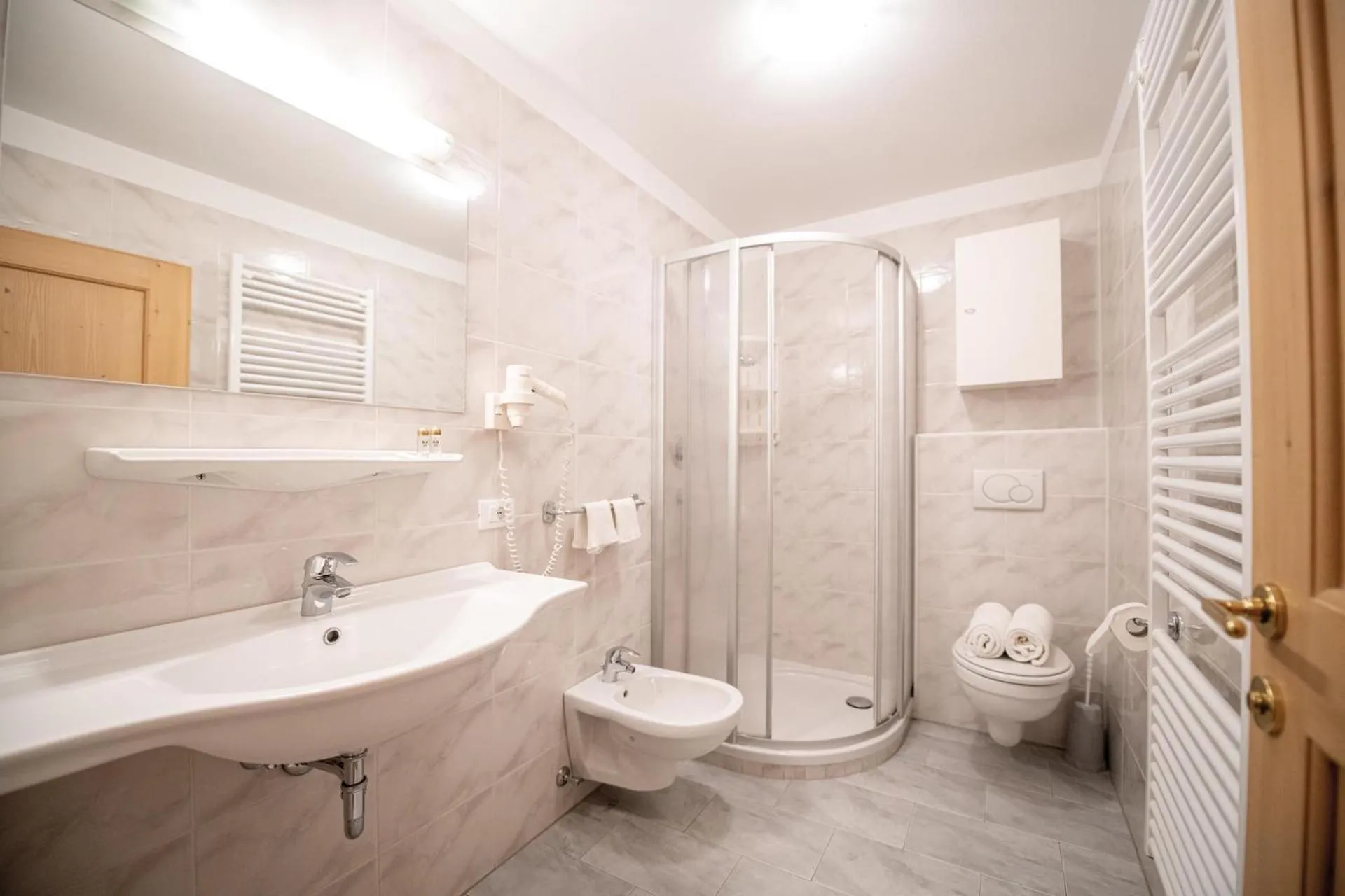 Bathroom in Gasthof Teiser Stern