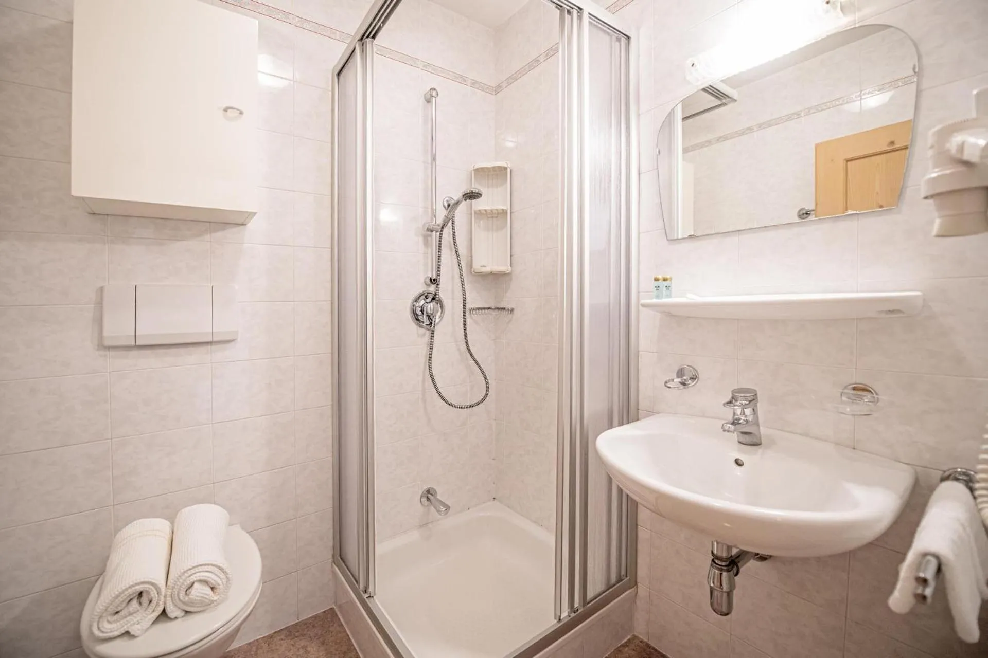 Bathroom in Gasthof Teiser Stern