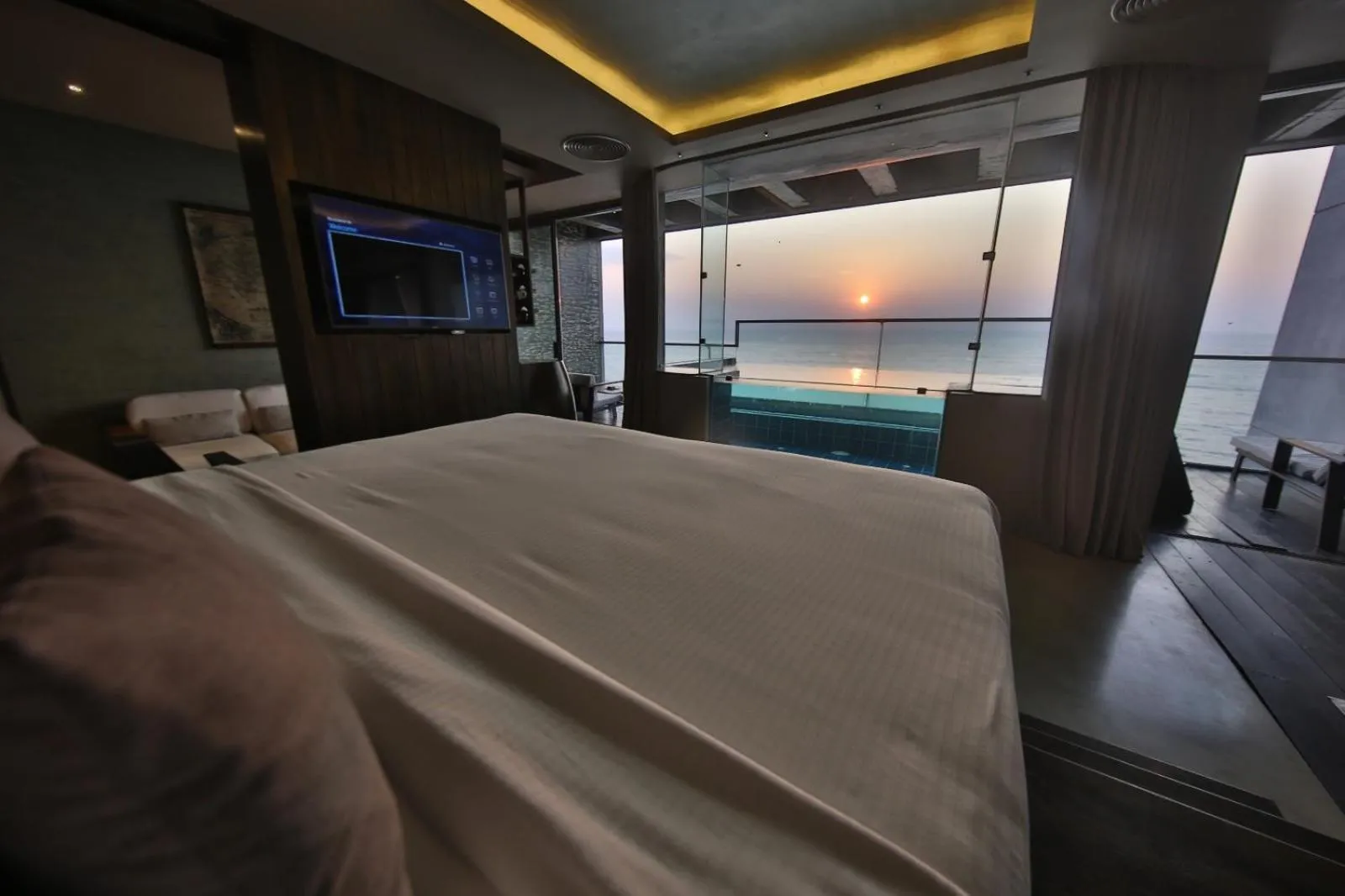 Sea view, Bed in Pledge Scape