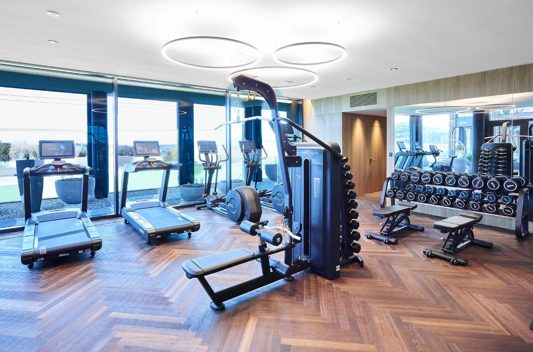 Fitness centre/facilities in Hotel von Rotz