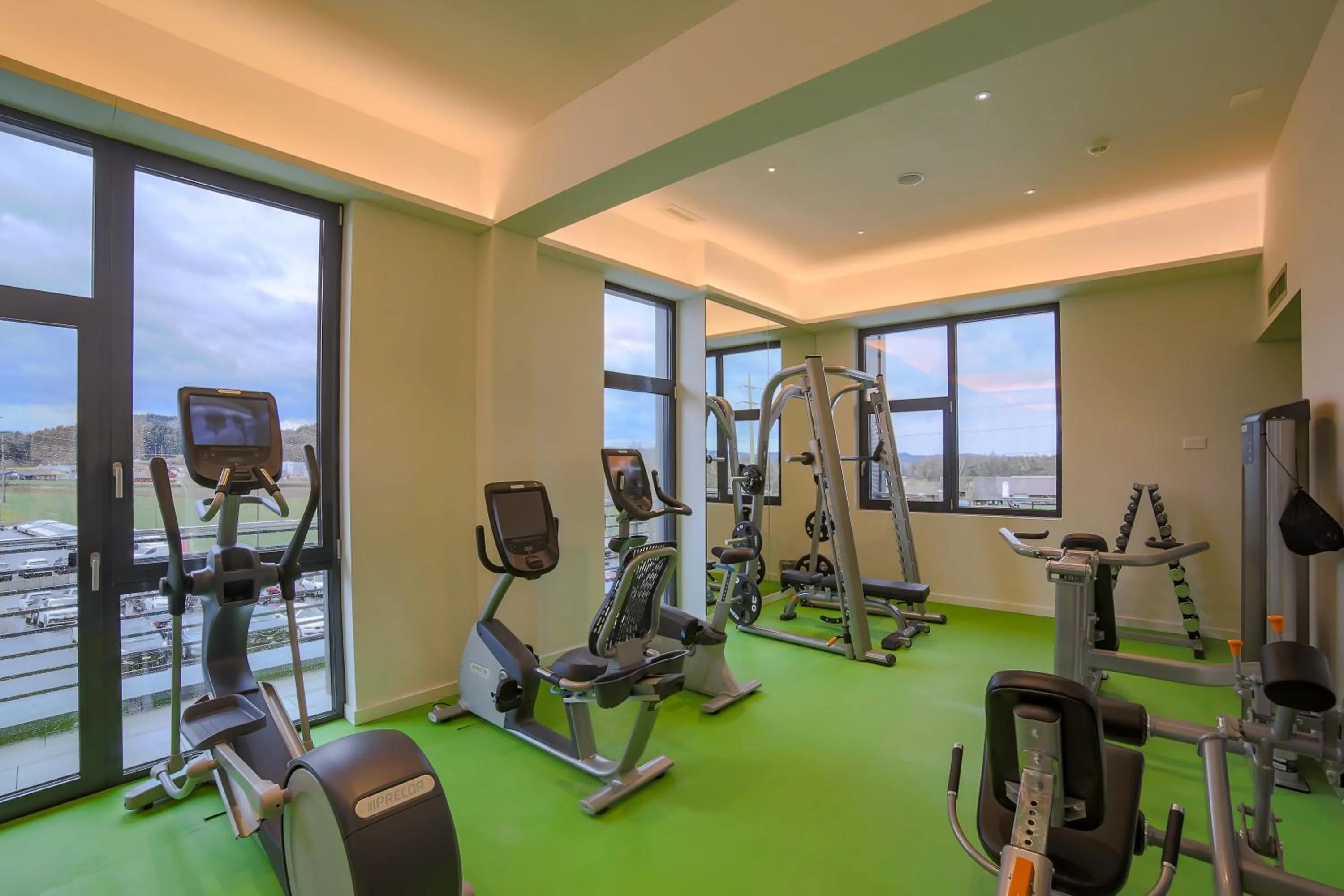 Fitness centre/facilities in Self Check-in Hotel von Rotz