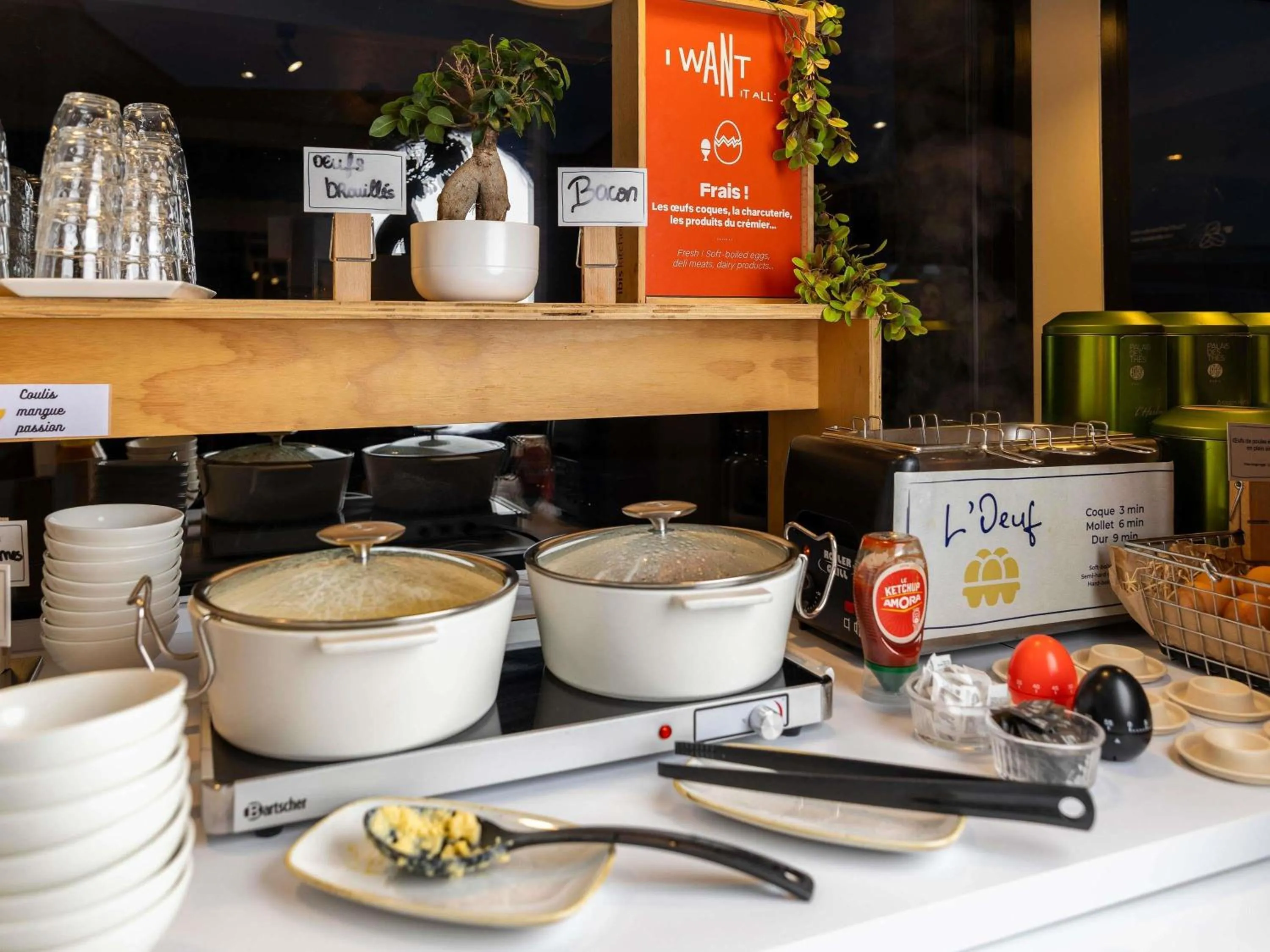 Breakfast in ibis Lille Lomme Centre