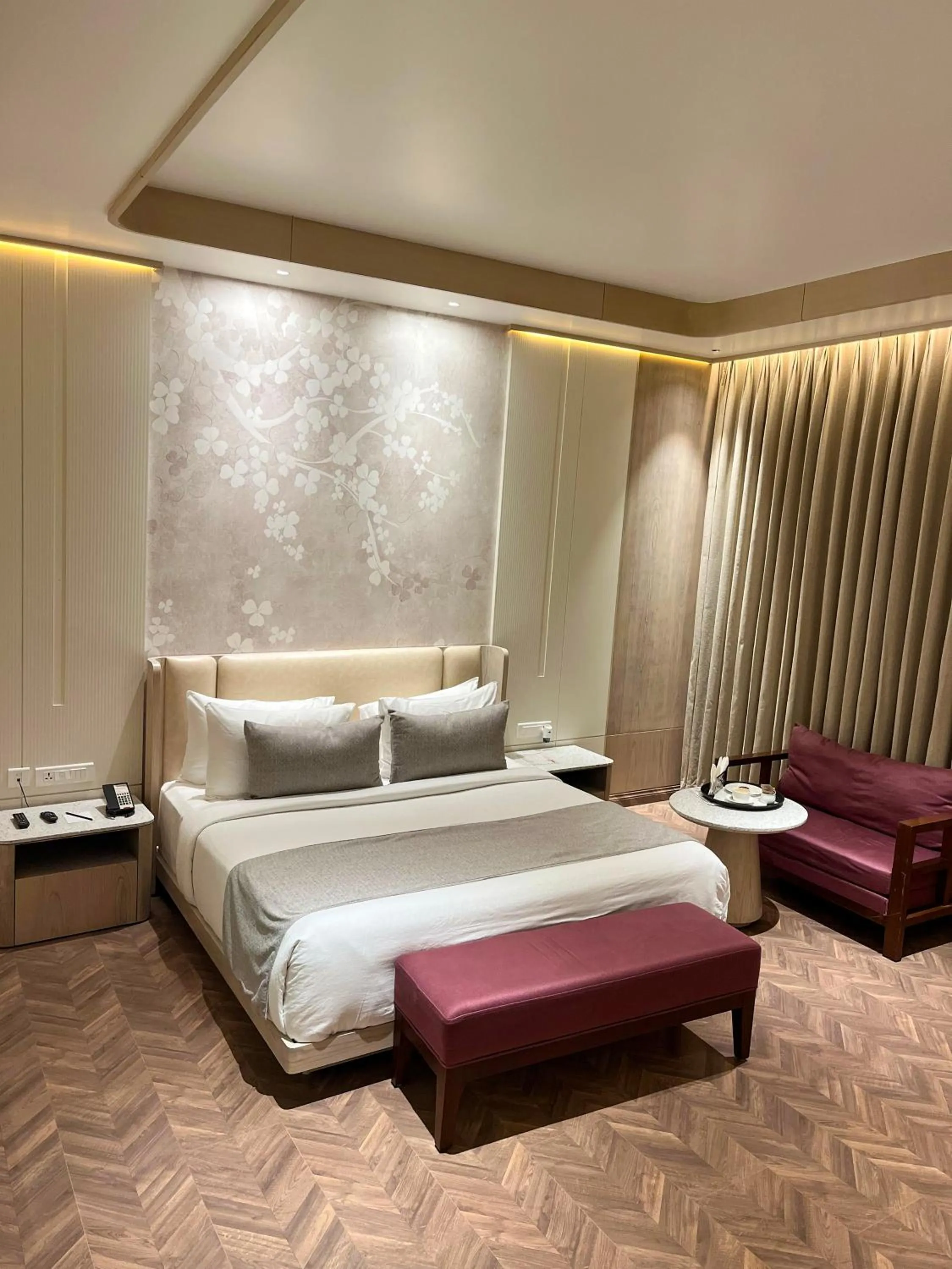 Bed in Hotel Home In By Amrik Sukhdev