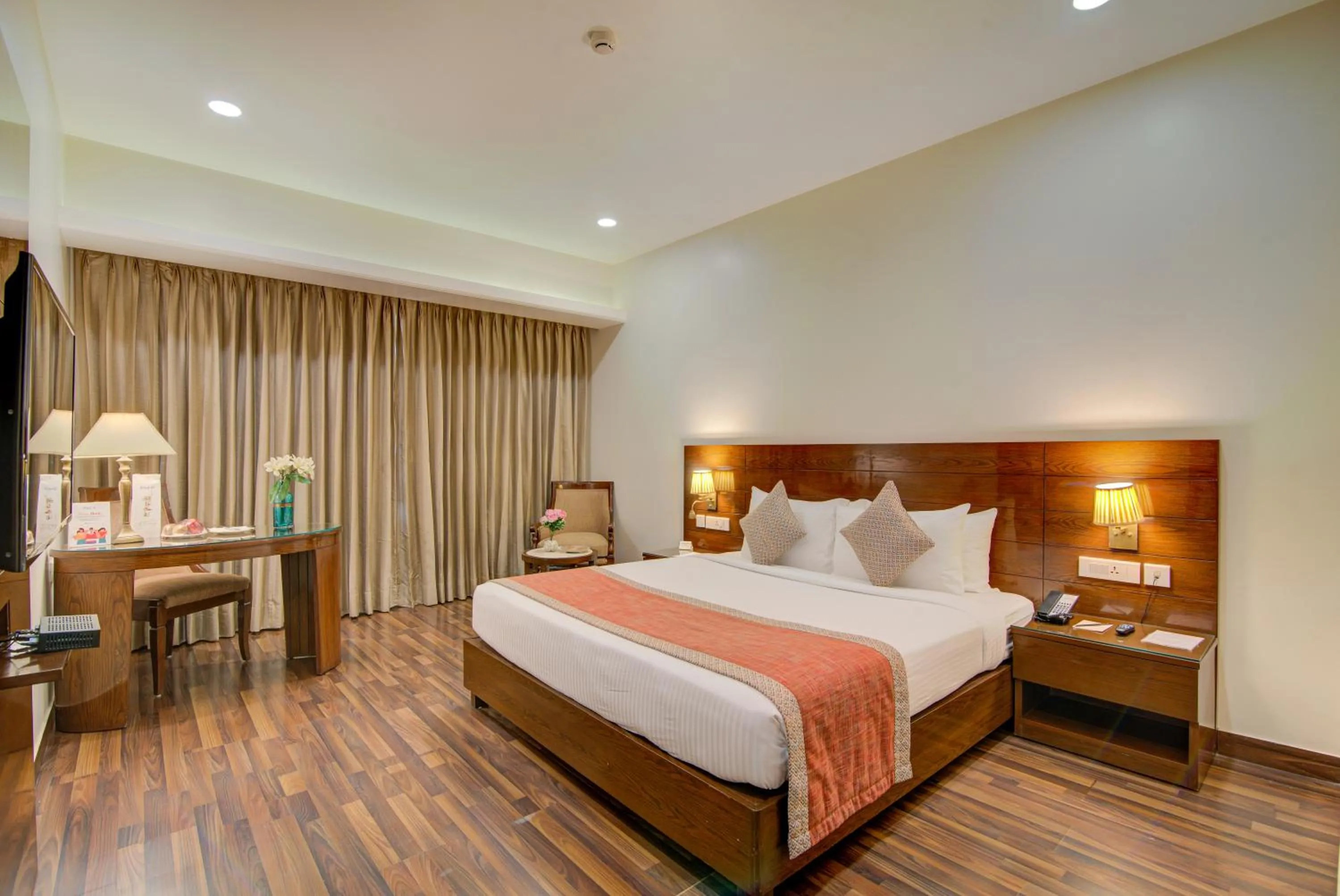 Bedroom, Bed in Hotel Home In By Amrik Sukhdev