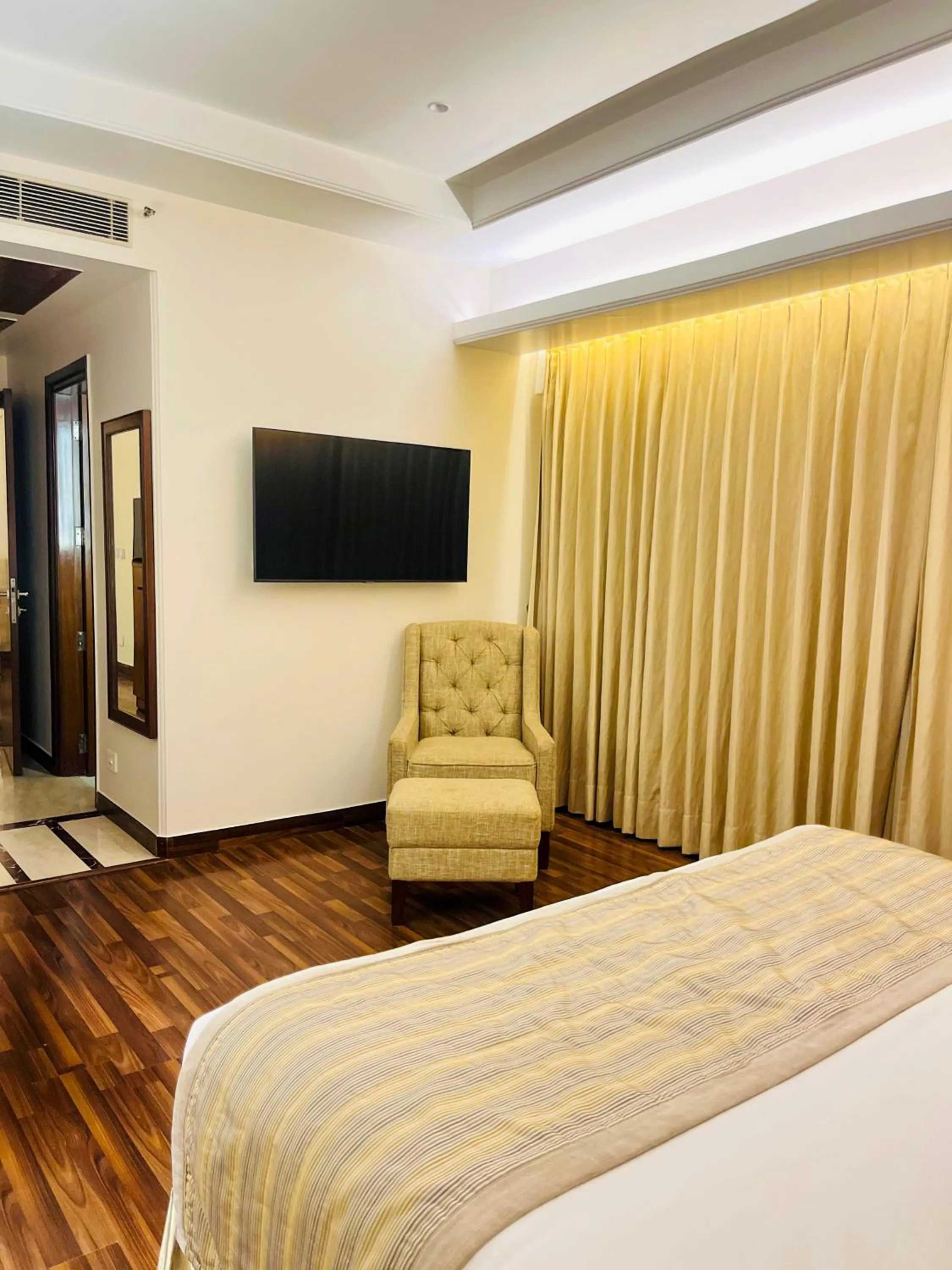 Bed in Hotel Home In By Amrik Sukhdev