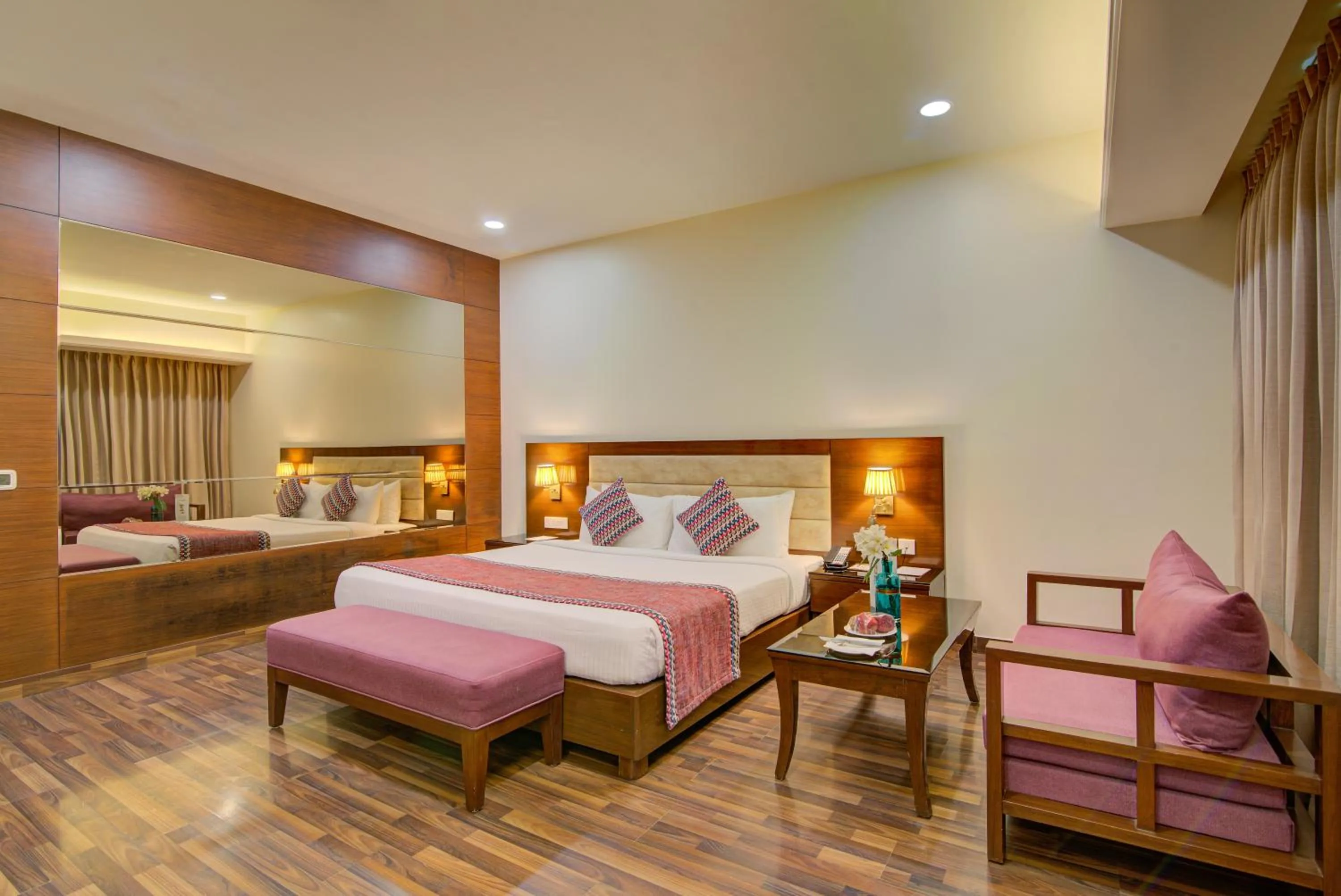 Bedroom, Bed in Hotel Home In By Amrik Sukhdev