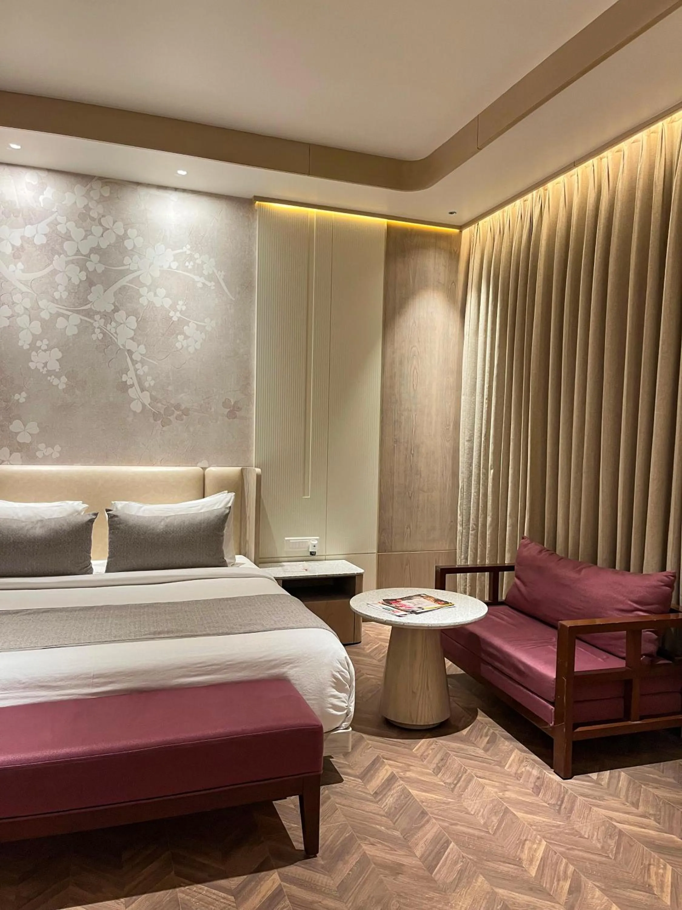 Bed in Hotel Home In By Amrik Sukhdev